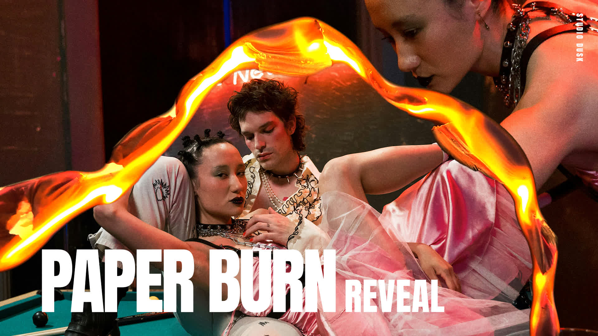 Paper Burn Reveal