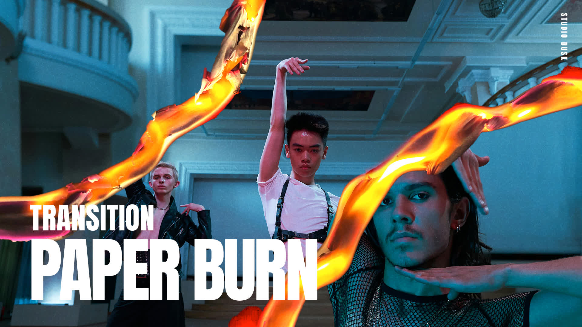 Paper Burn Transition