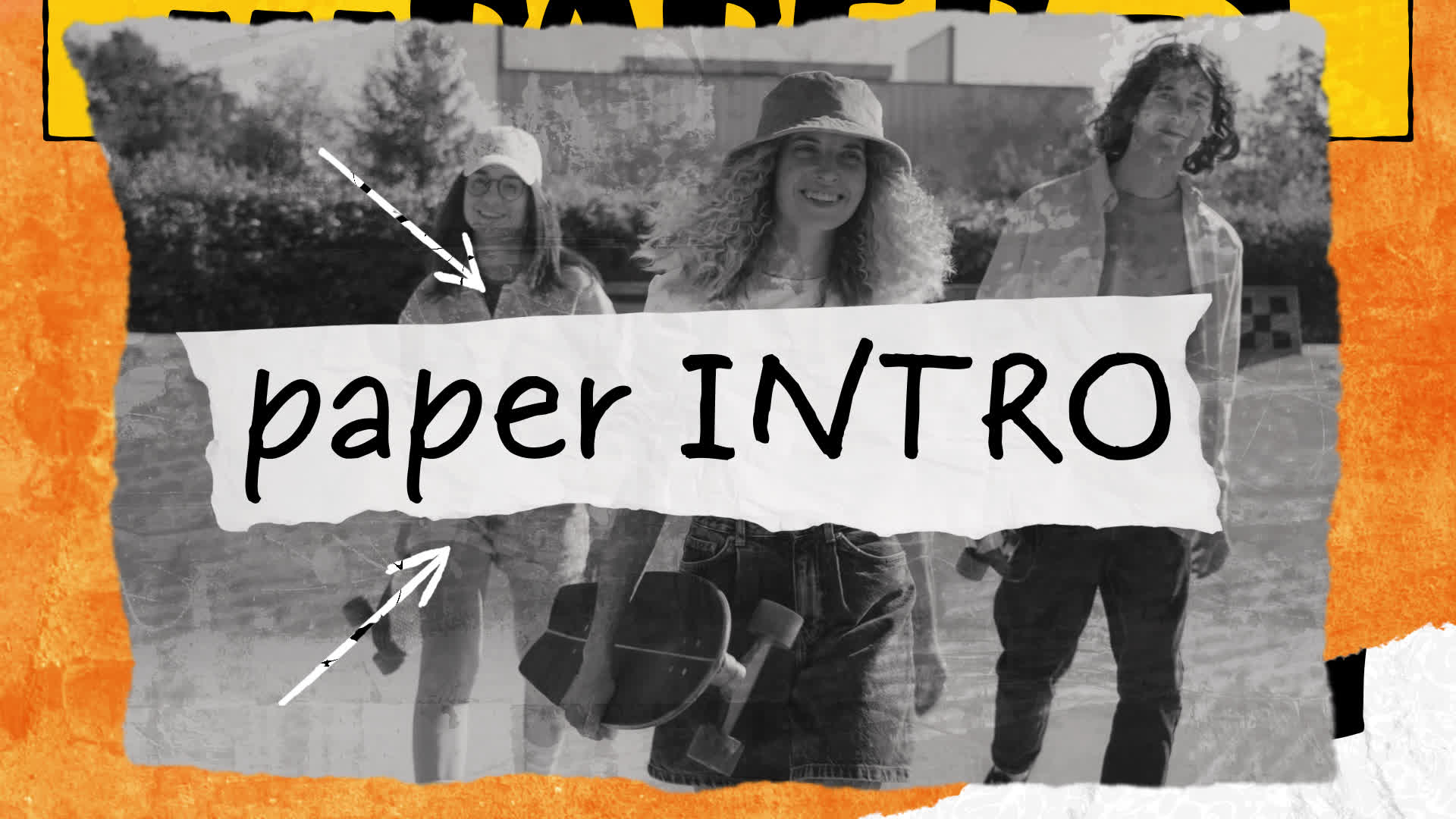 Paper Collage Intro