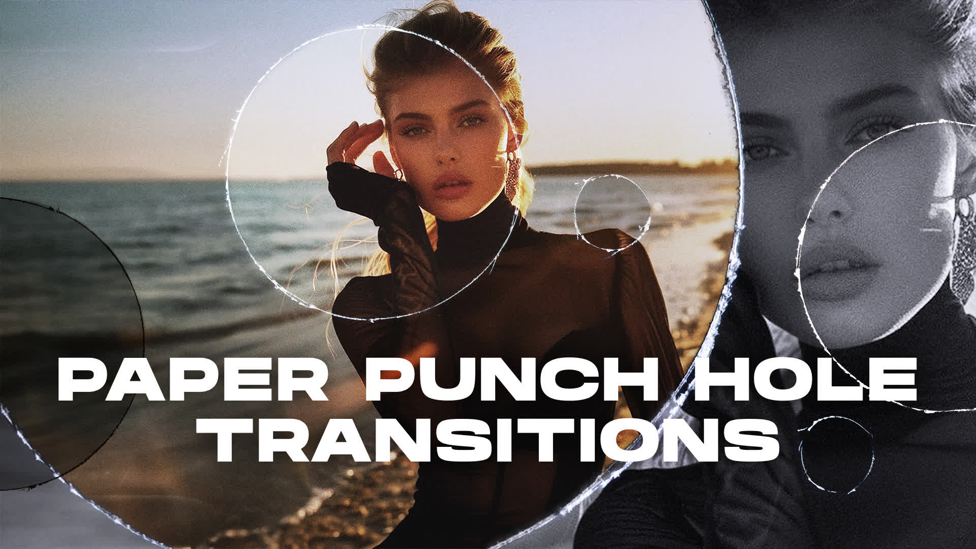 Paper Punch Hole Transitions