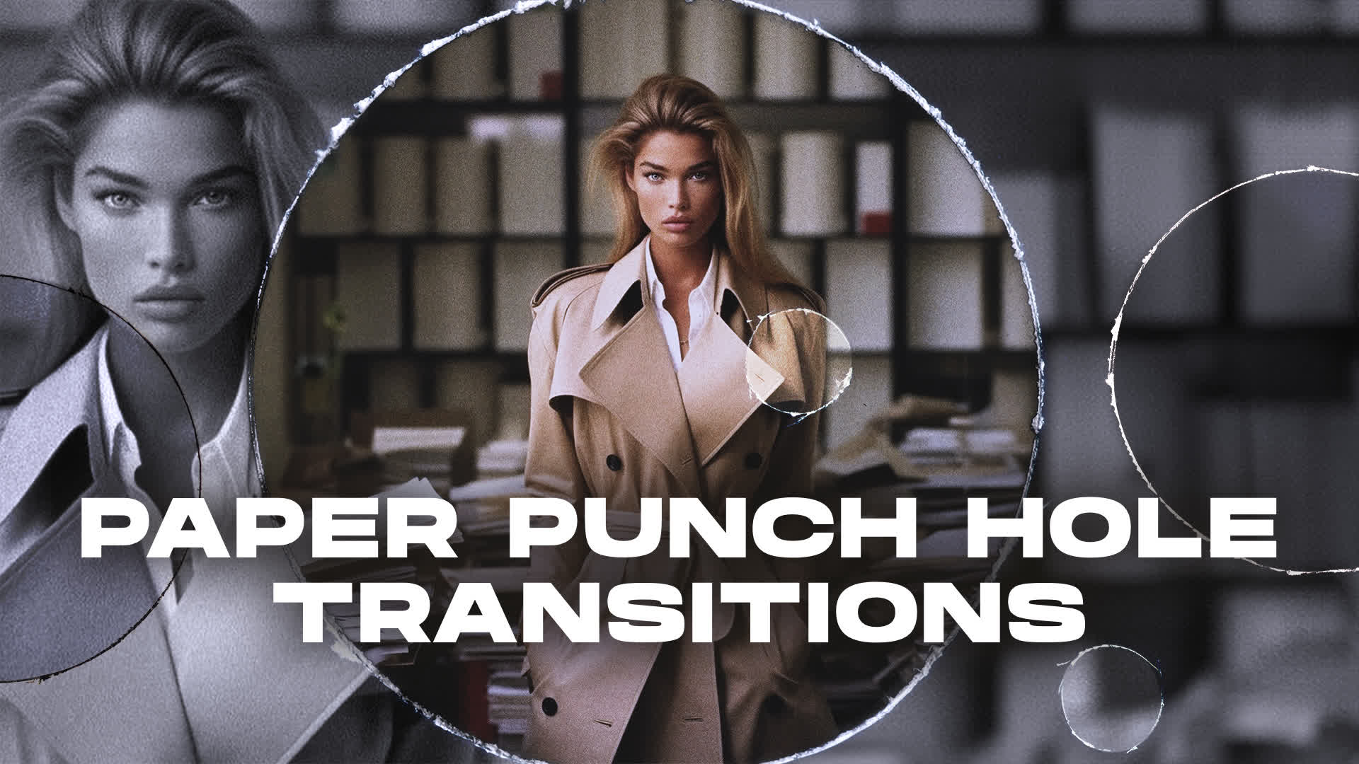 Paper Punch Hole Transitions