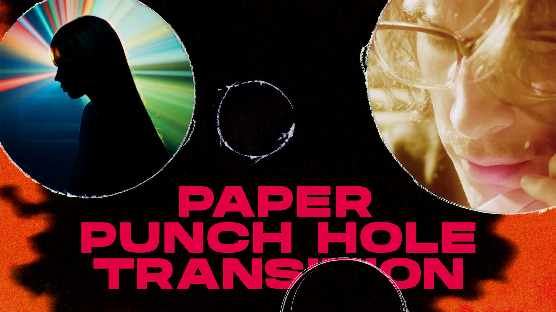 Paper Punch Hole Transitions