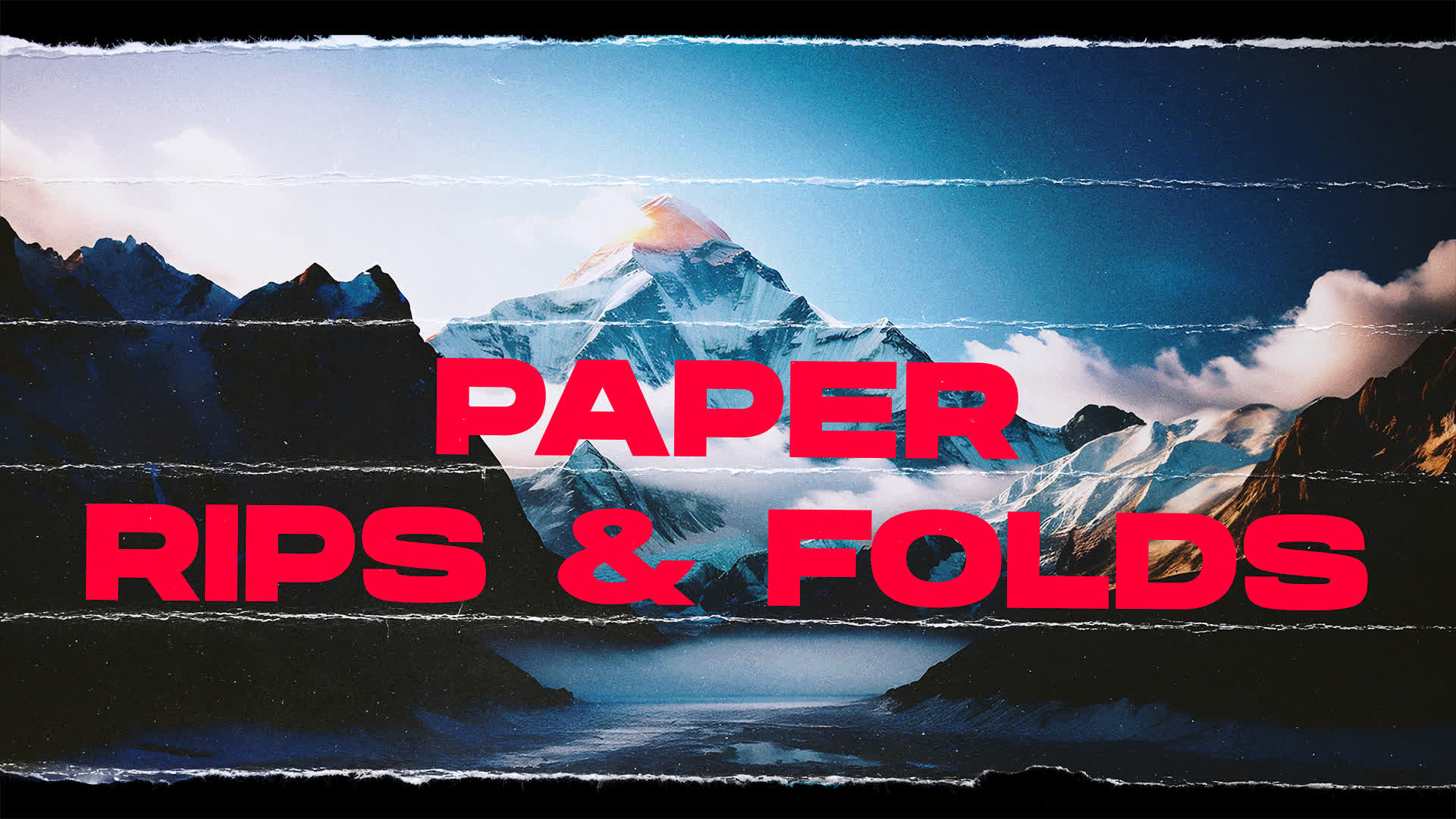 Paper Rips And Folds Transitions
