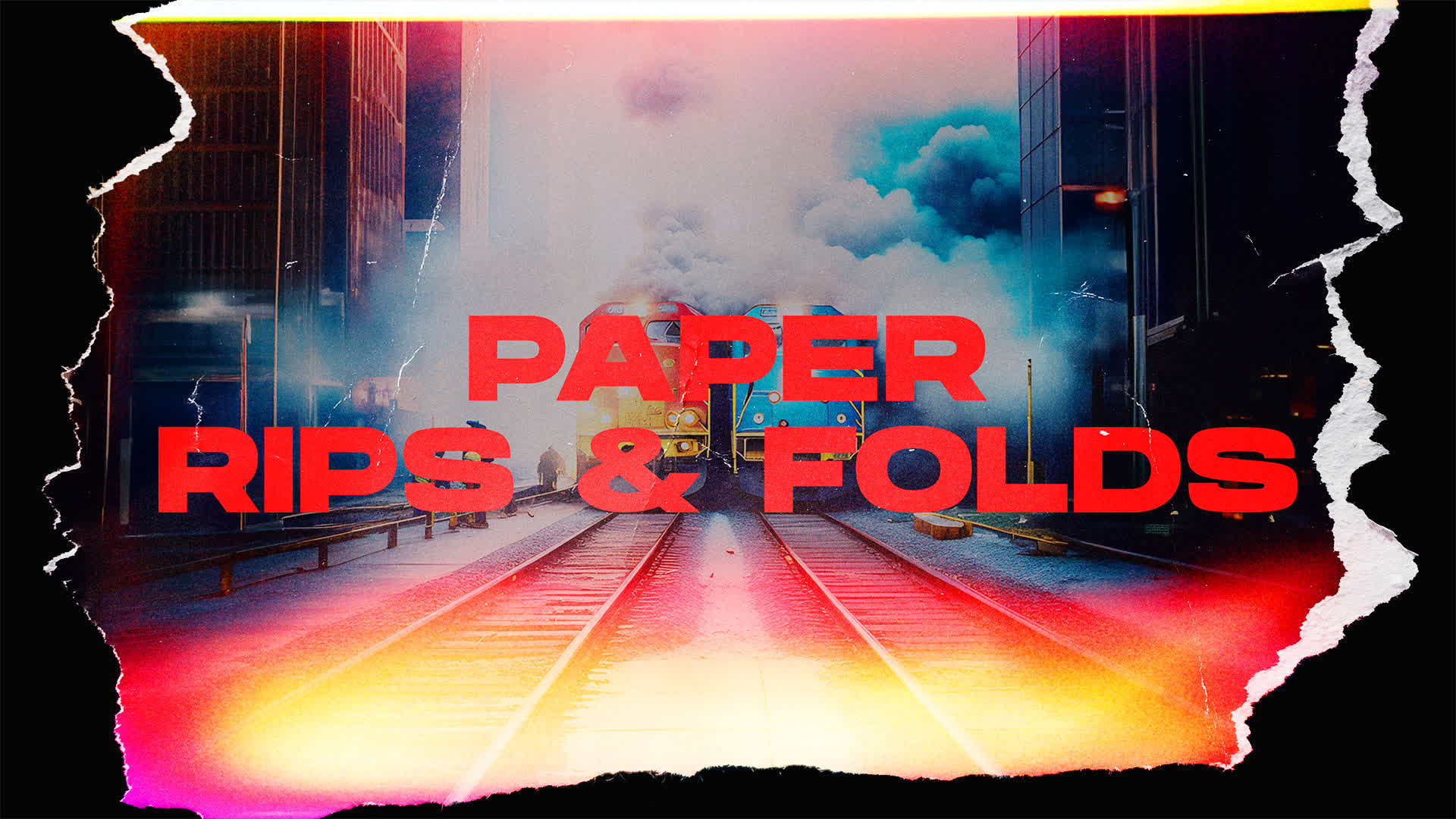 Paper Rips And Folds Transitions