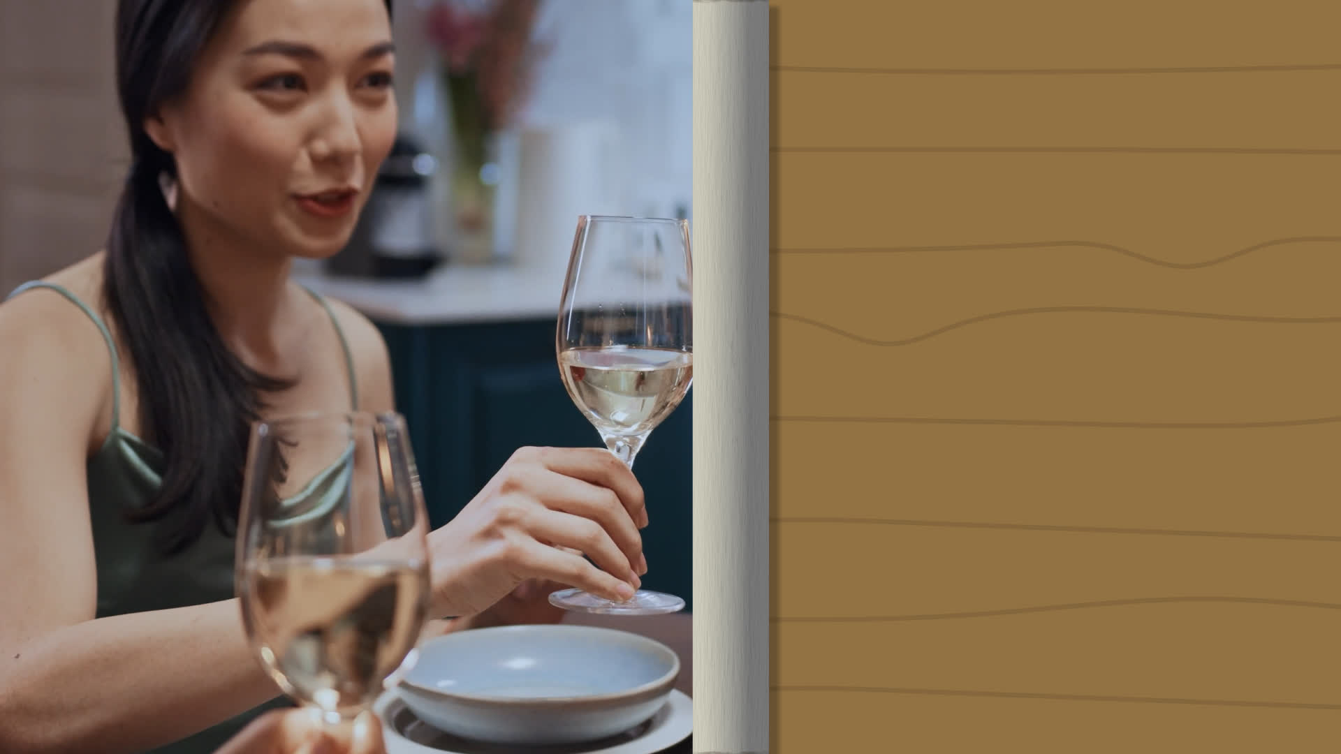 Paper Slide Transition Overlay Effect