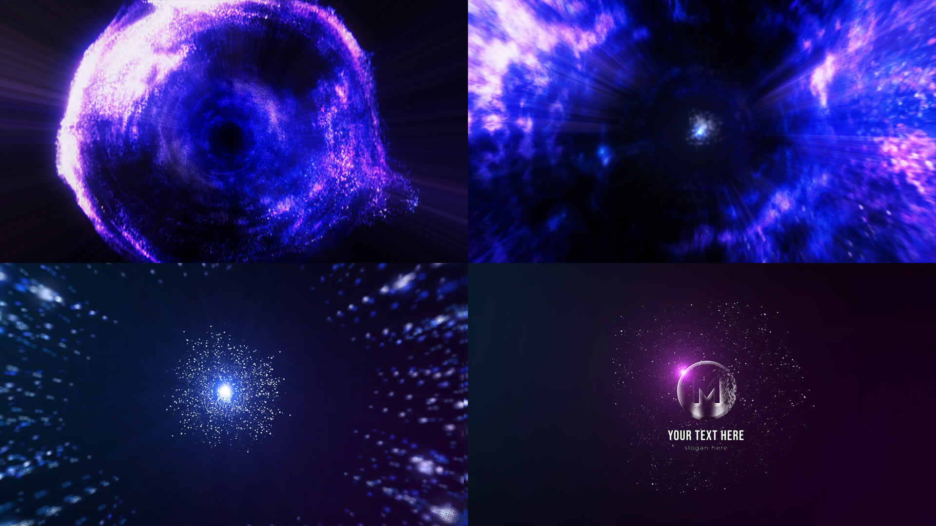 Particles Logo Reveal