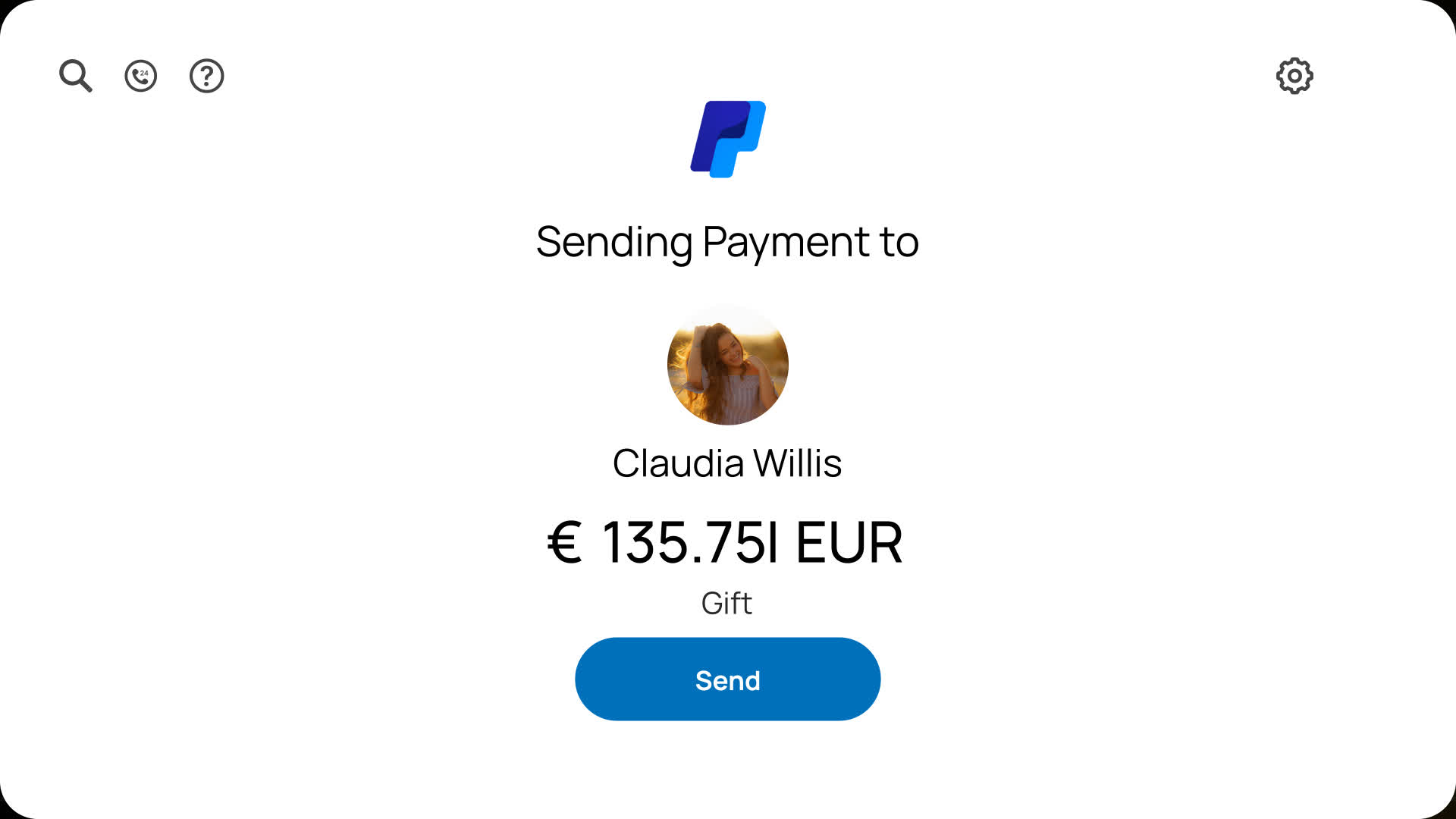 PayPal Recipient Payment Interface