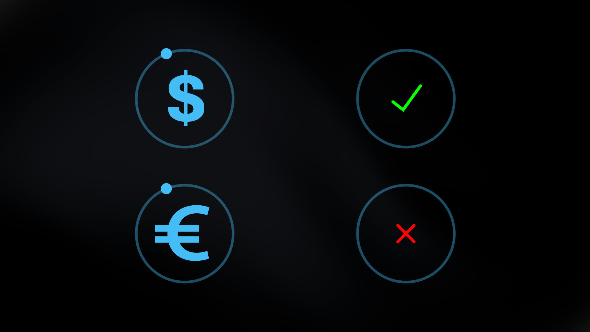 Payment Status Animation Success and Failed