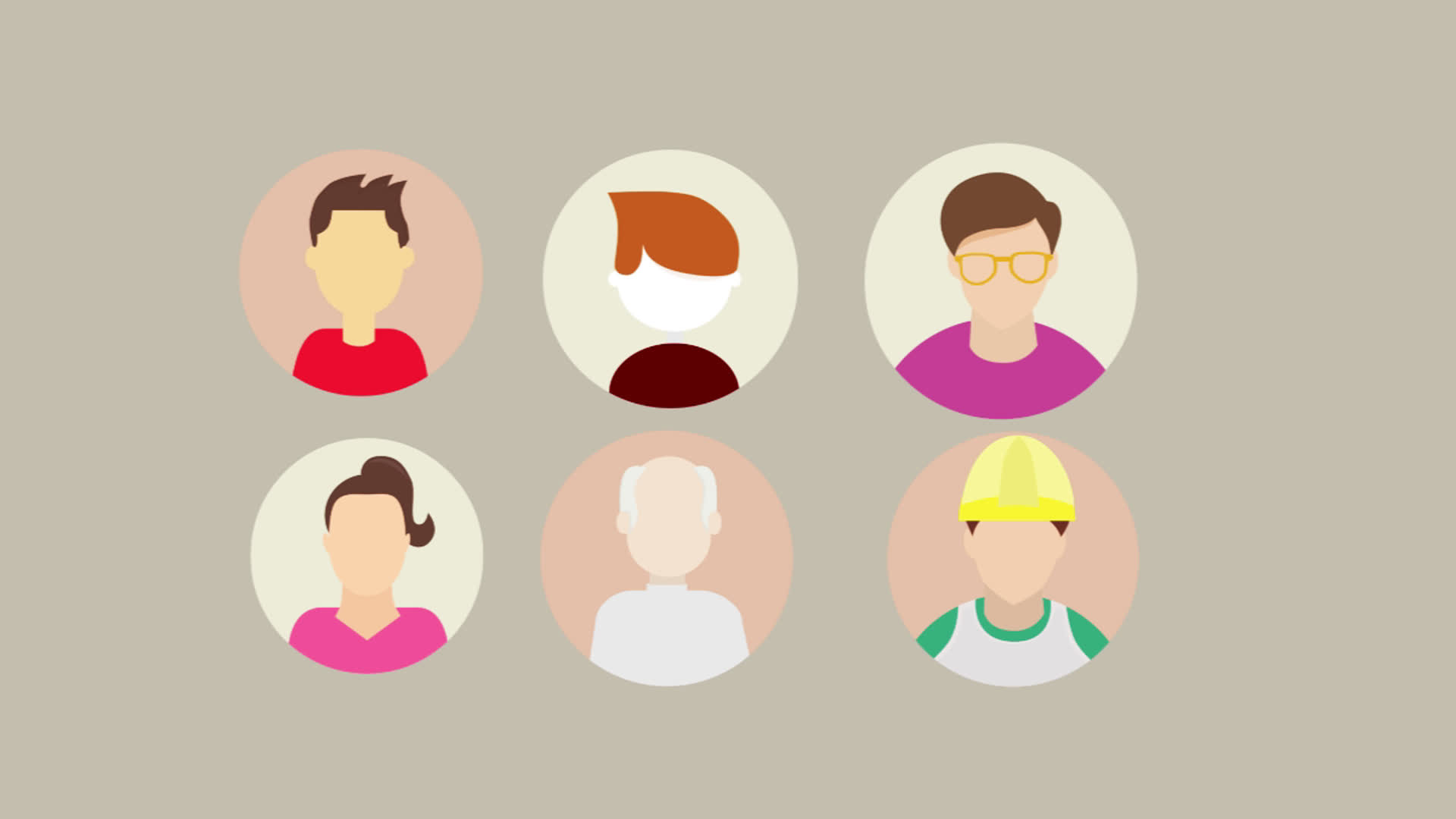 Peoples Animated Avatars Pack