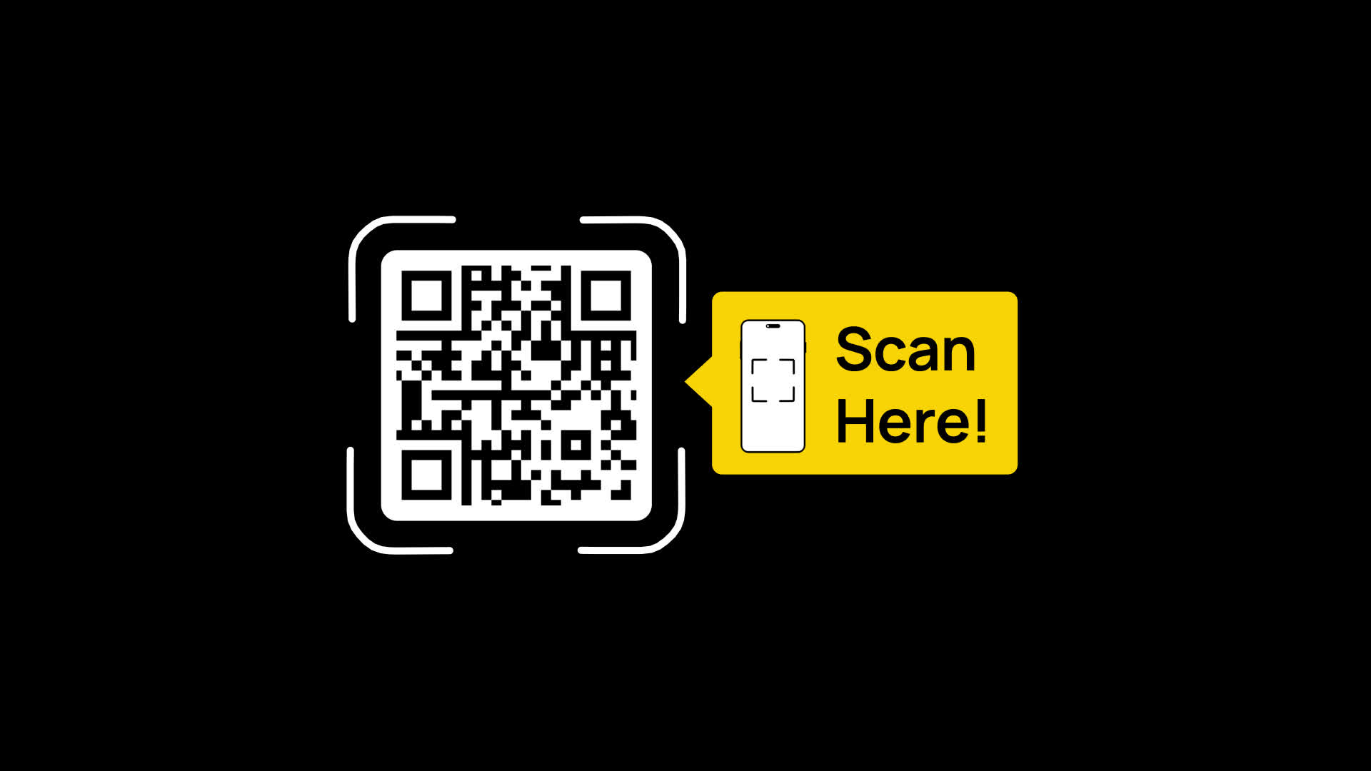 Phone Scan QR Animation