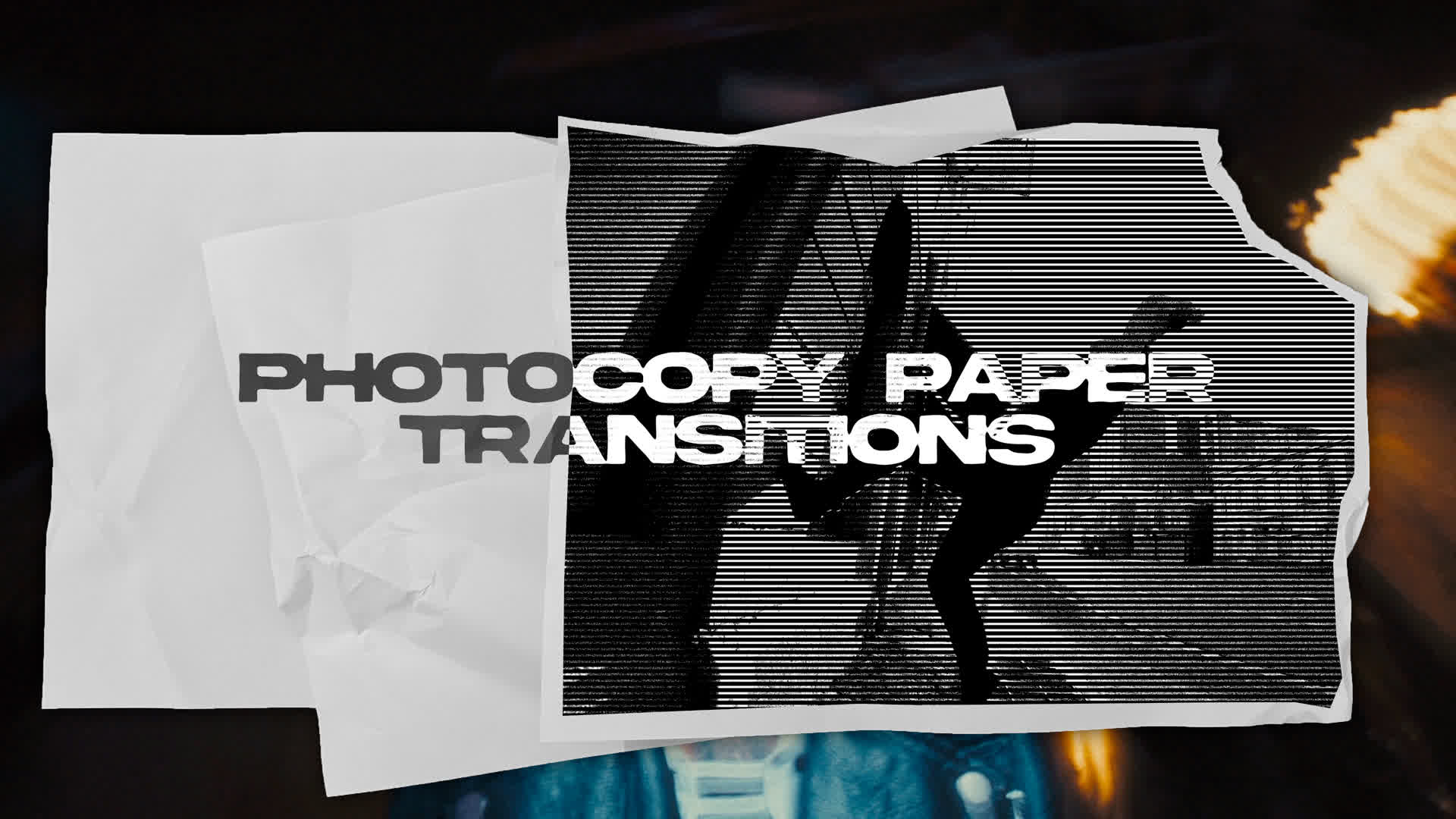 Photocopy Paper Transitions