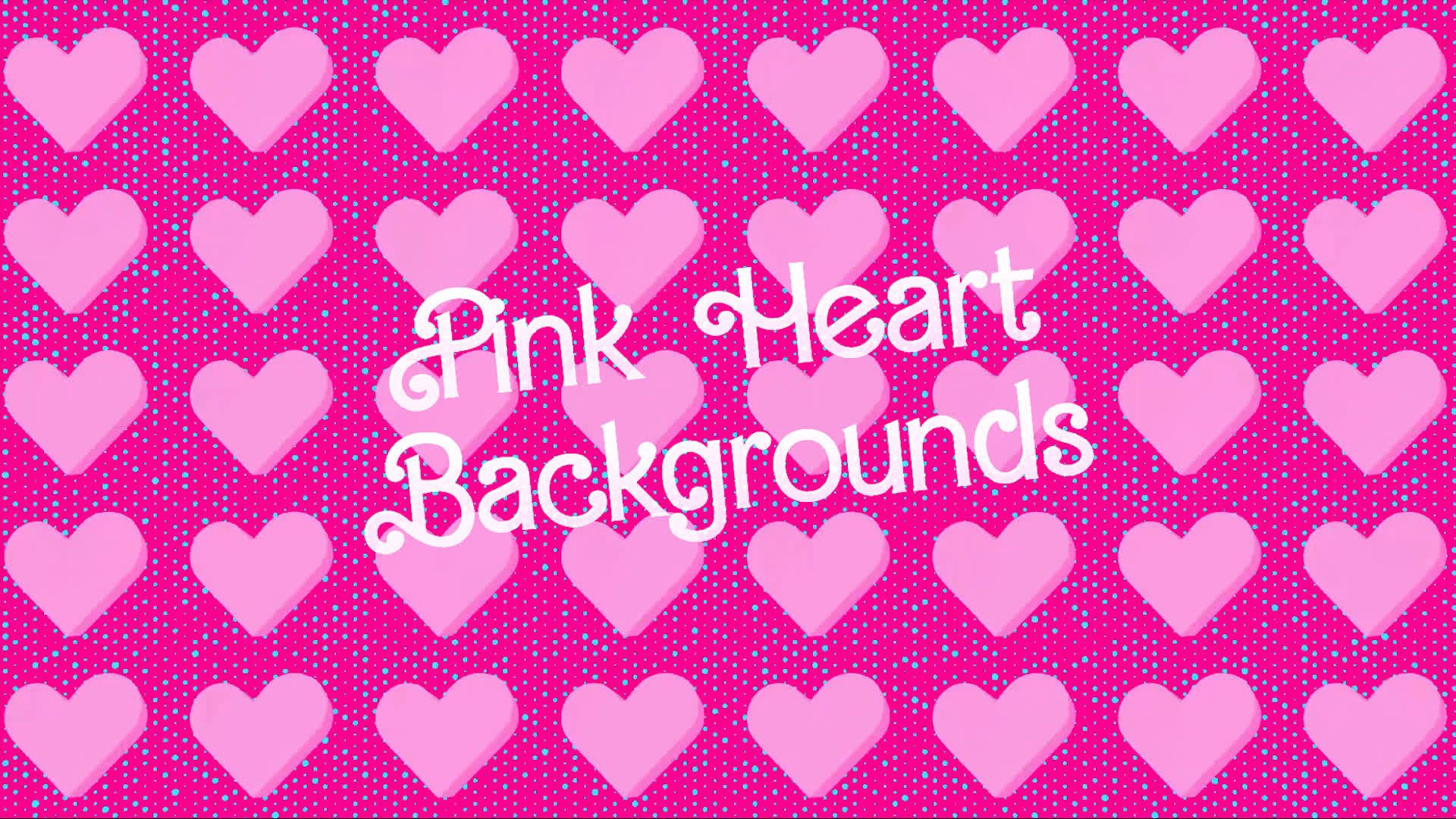 Pink Hearts Background