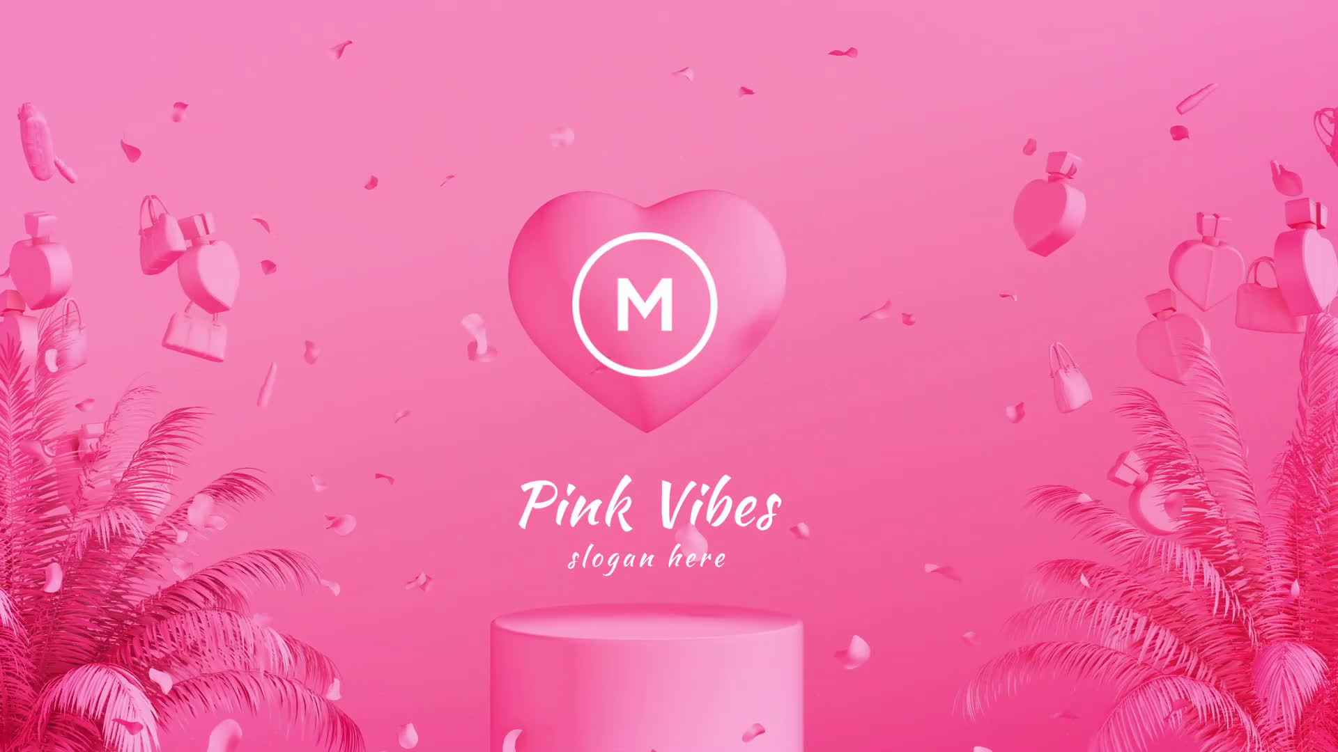 Pink Sweet Logo Reveal