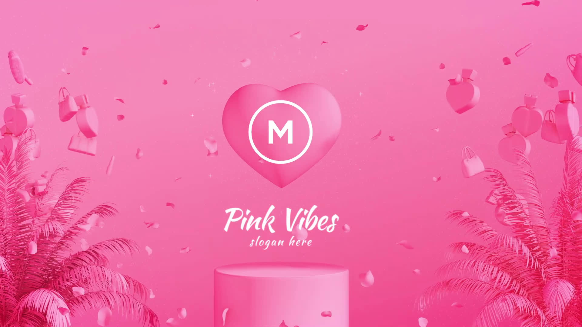 Pink Sweet Logo Reveal