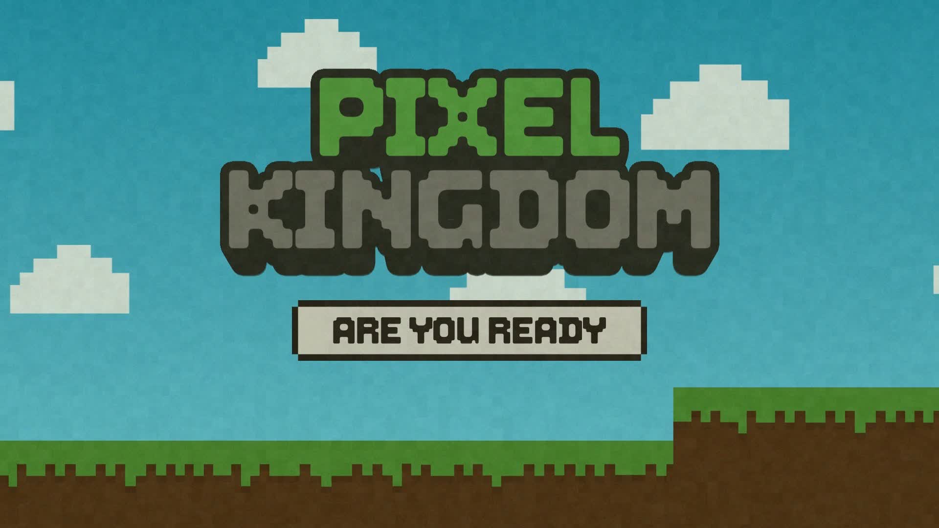 Pixel Block Game Dirt Title