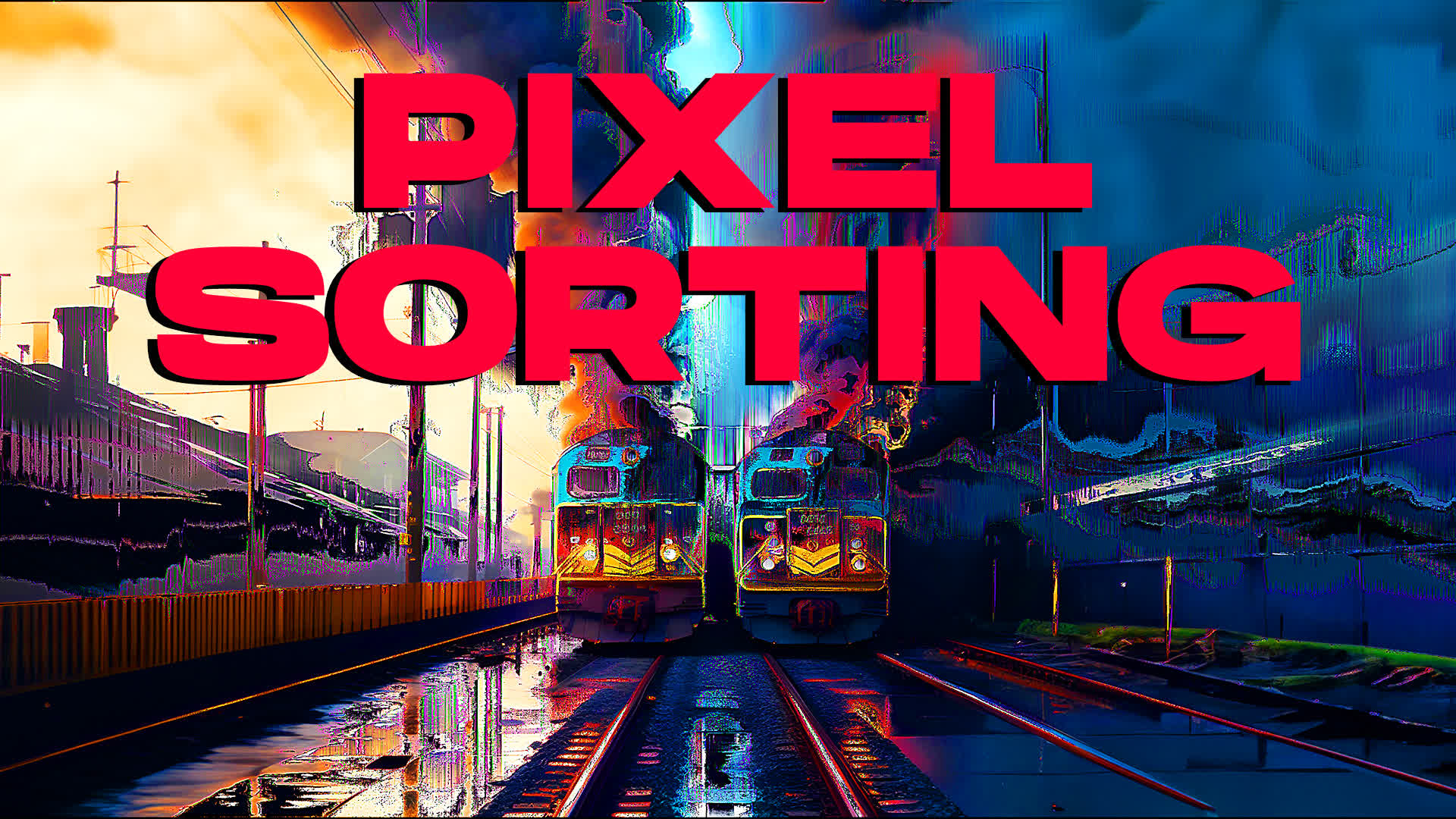 Pixel Sorting Transitions