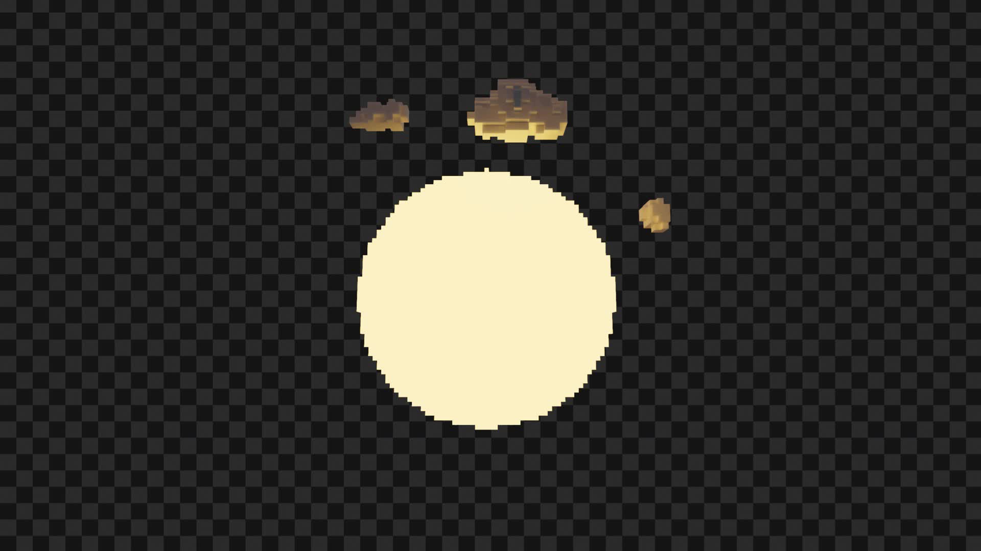 Pixel Sun on Alpha