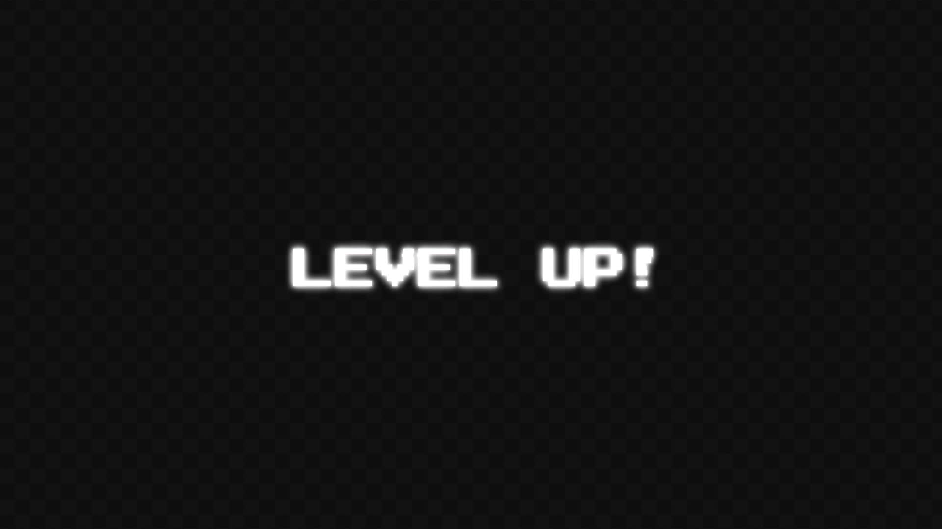 Pixel Videogame Level Up