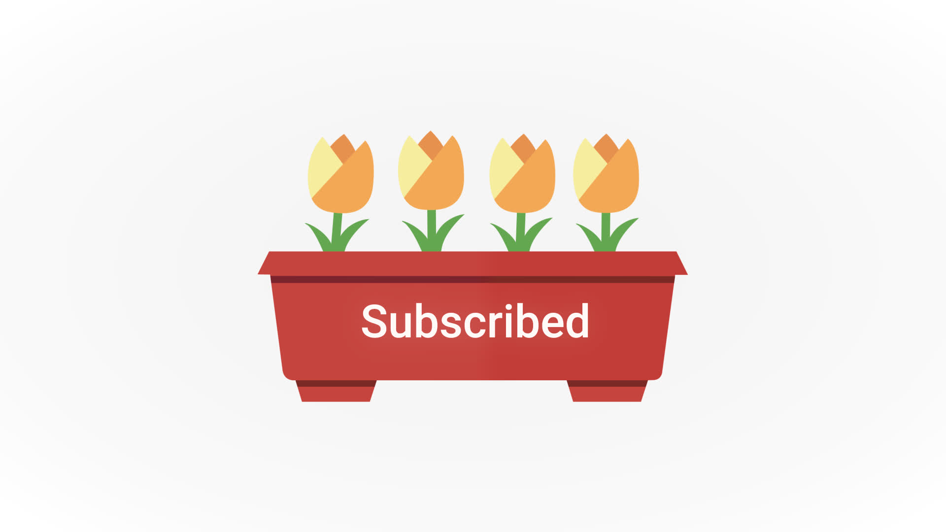 Plant Grow Subscribe Button