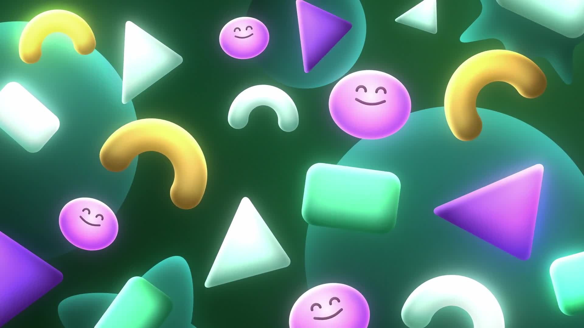 Playful Cartoon Elements Motion