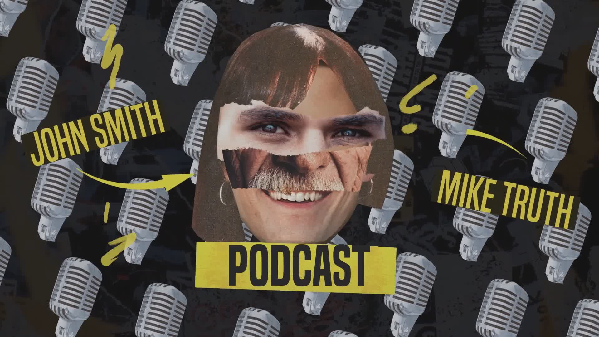 Podcast Collage Intro
