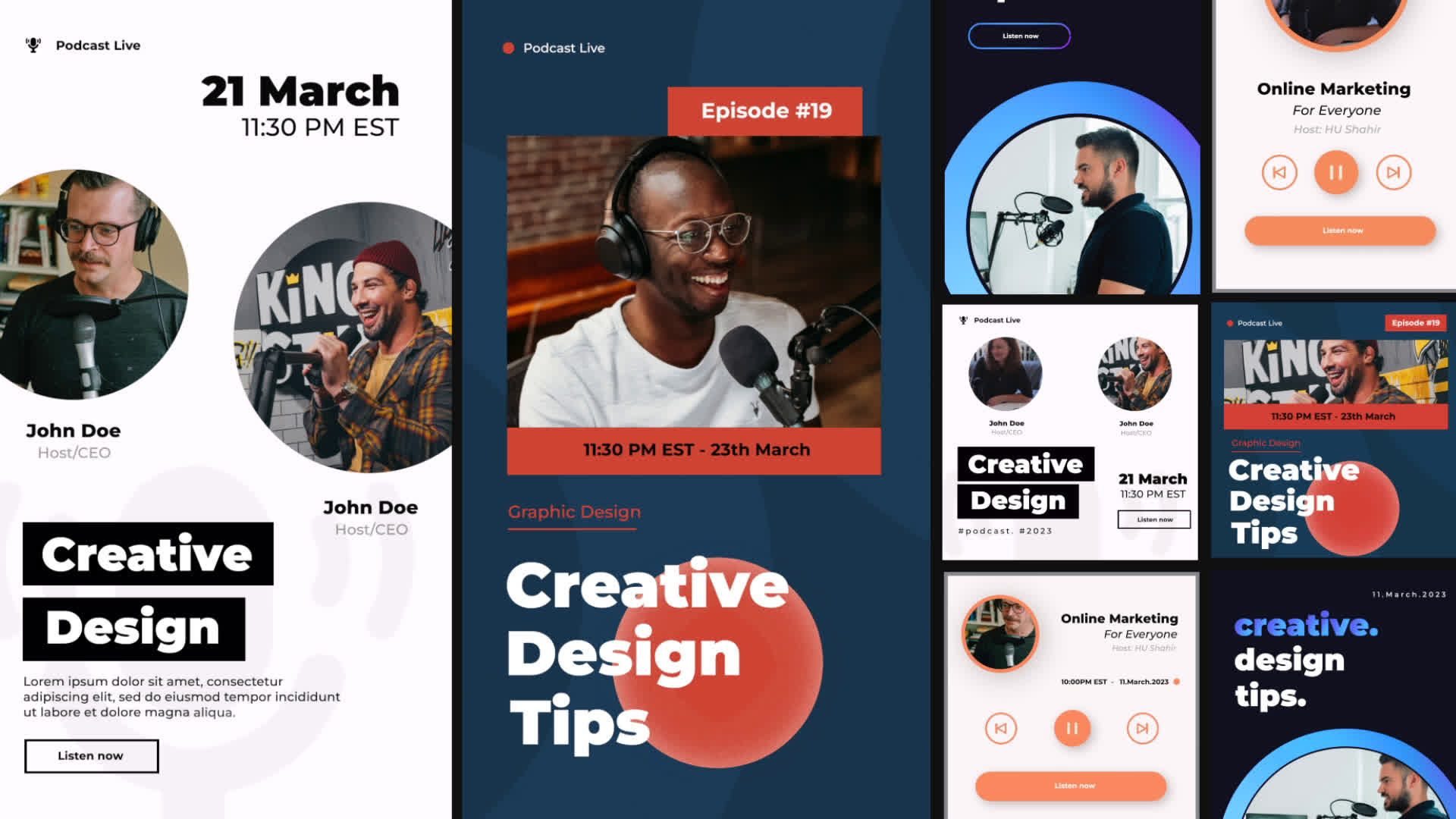 Podcast Stories And Posts