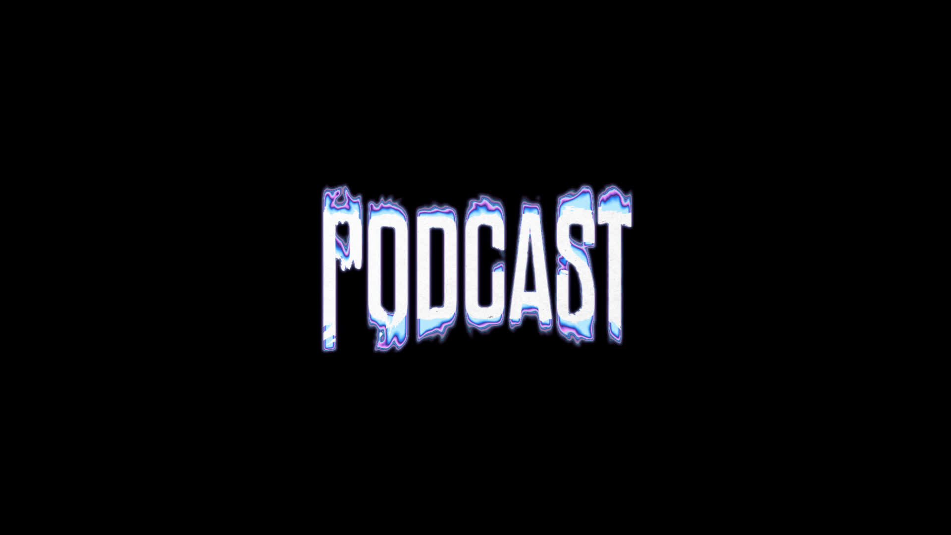 Podcast Stretched Title on Alpha