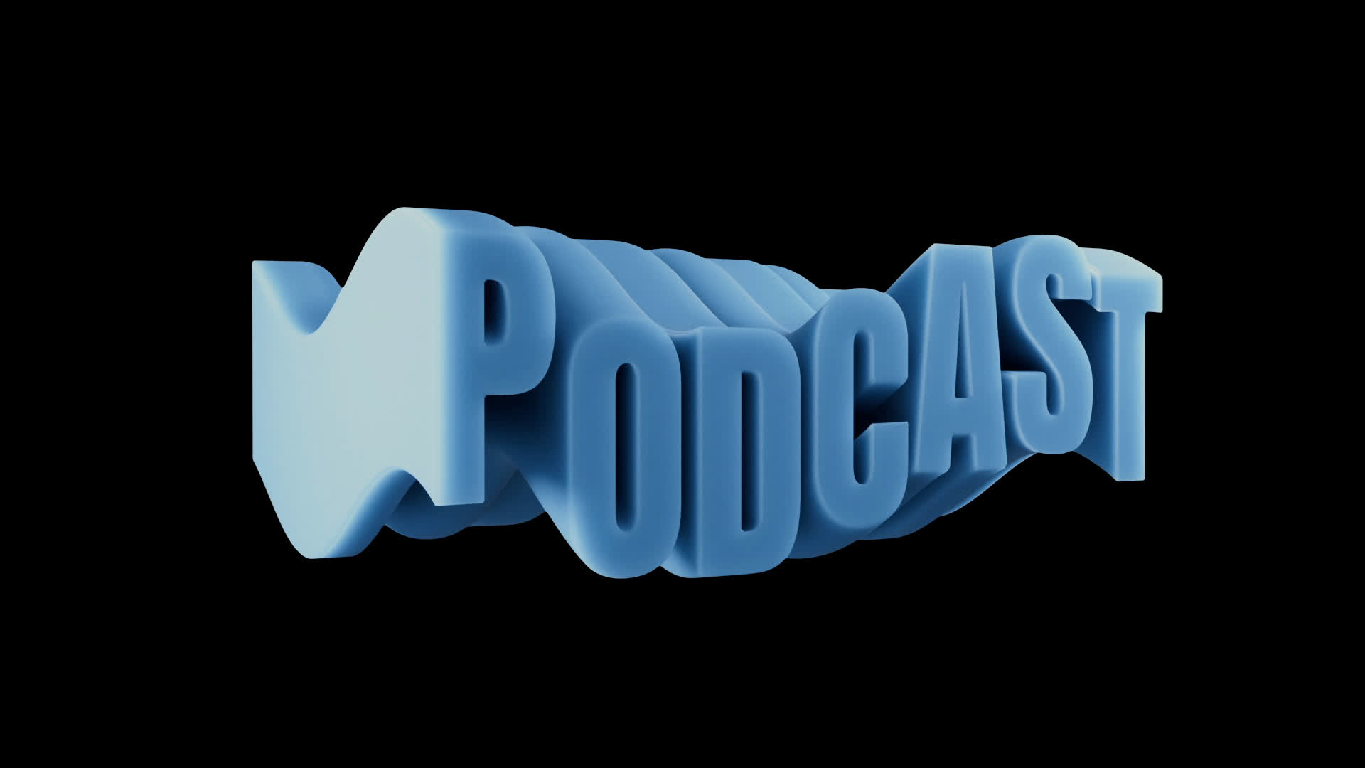 Podcast Wavy Title on Alpha