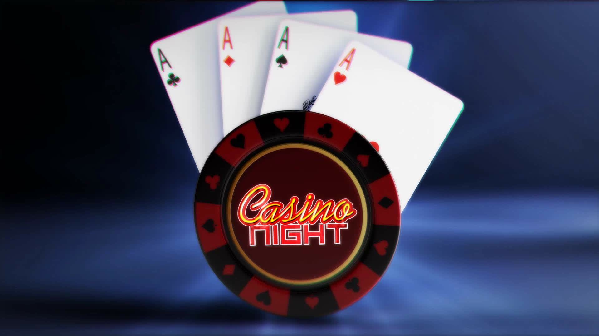 Poker Chip Logo Reveal