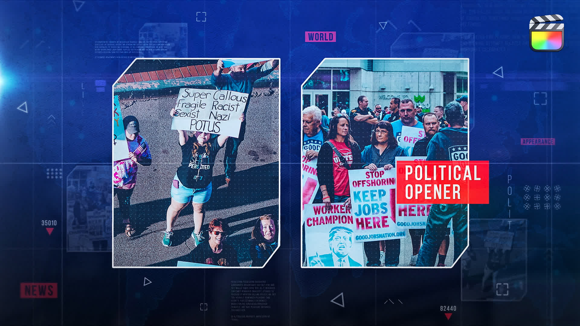 Political News Slideshow