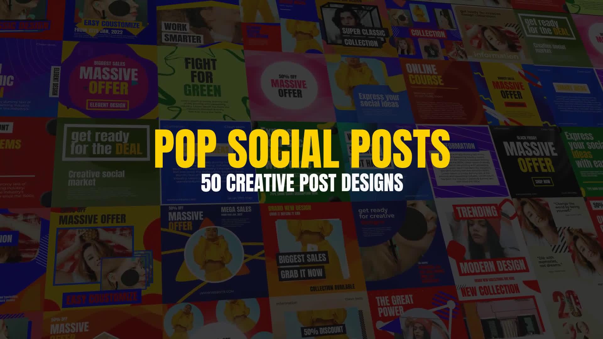 Pop Social Posts