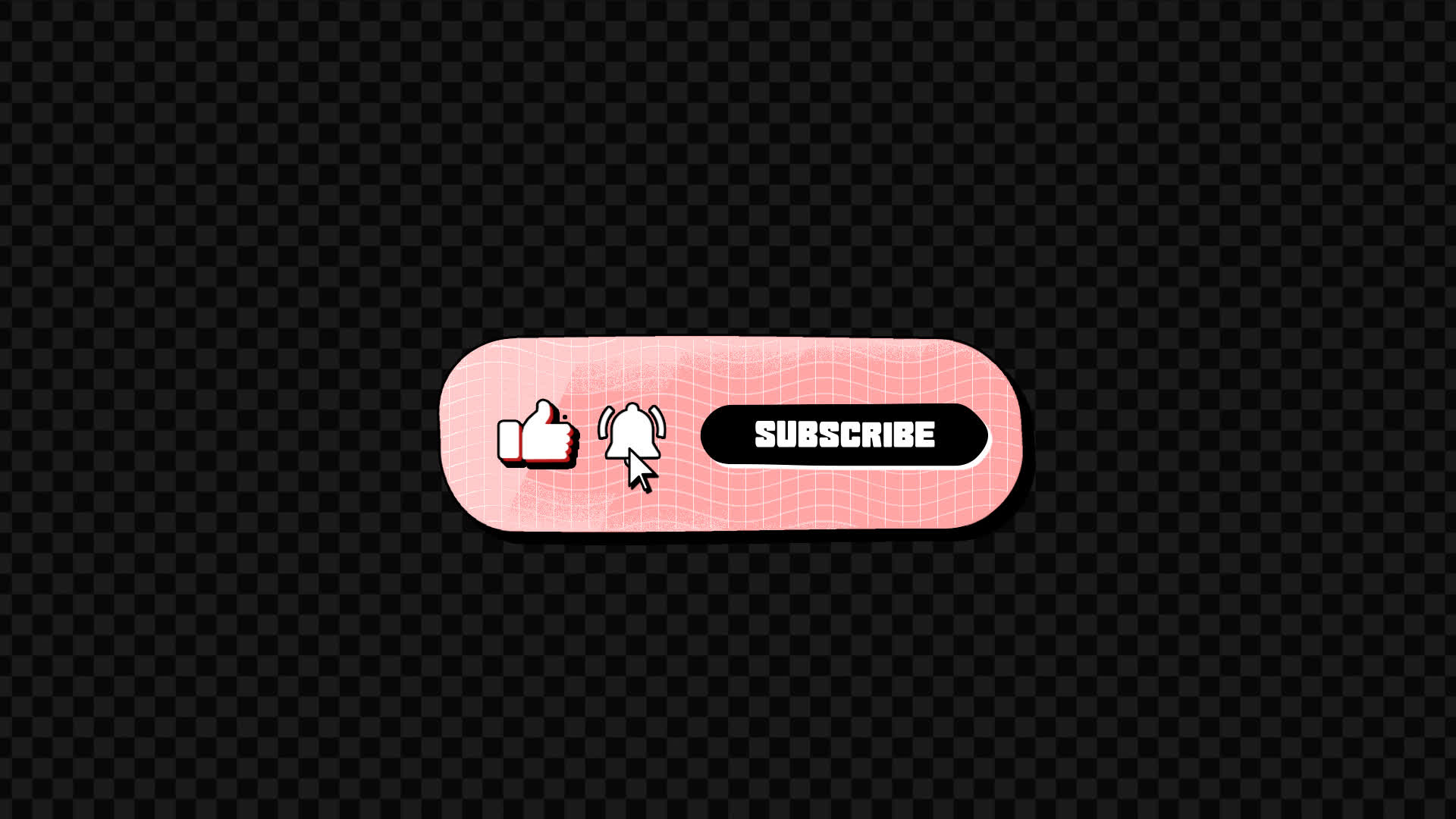 Subscribe Like Share Button Click • Motion Graphics Template • Uppbeat