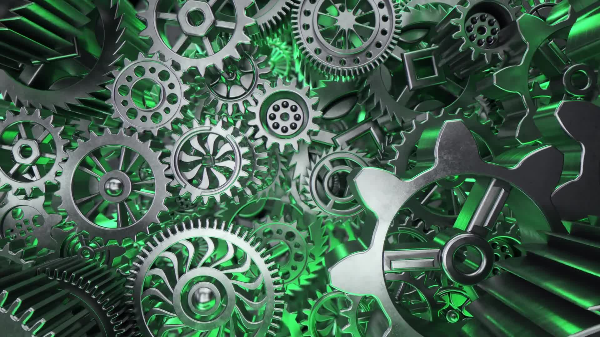 Precision Engine Gears Loop