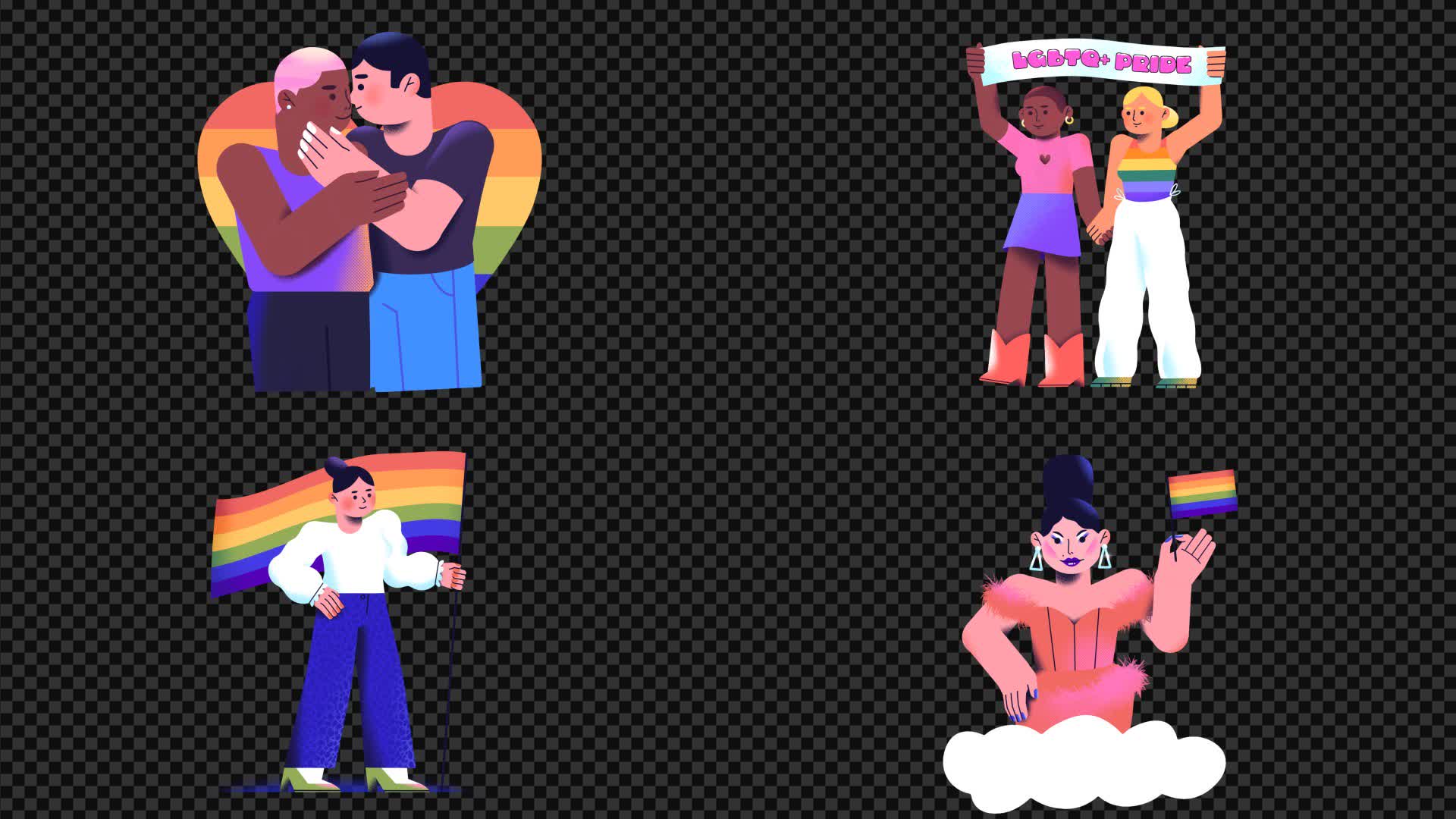 Pride Characters