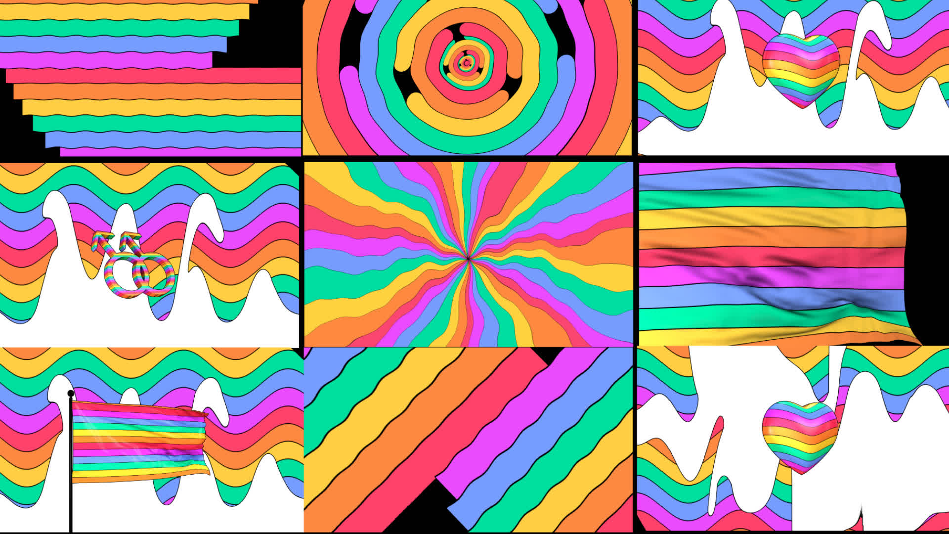 Pride LGBTQ Transitions Pack