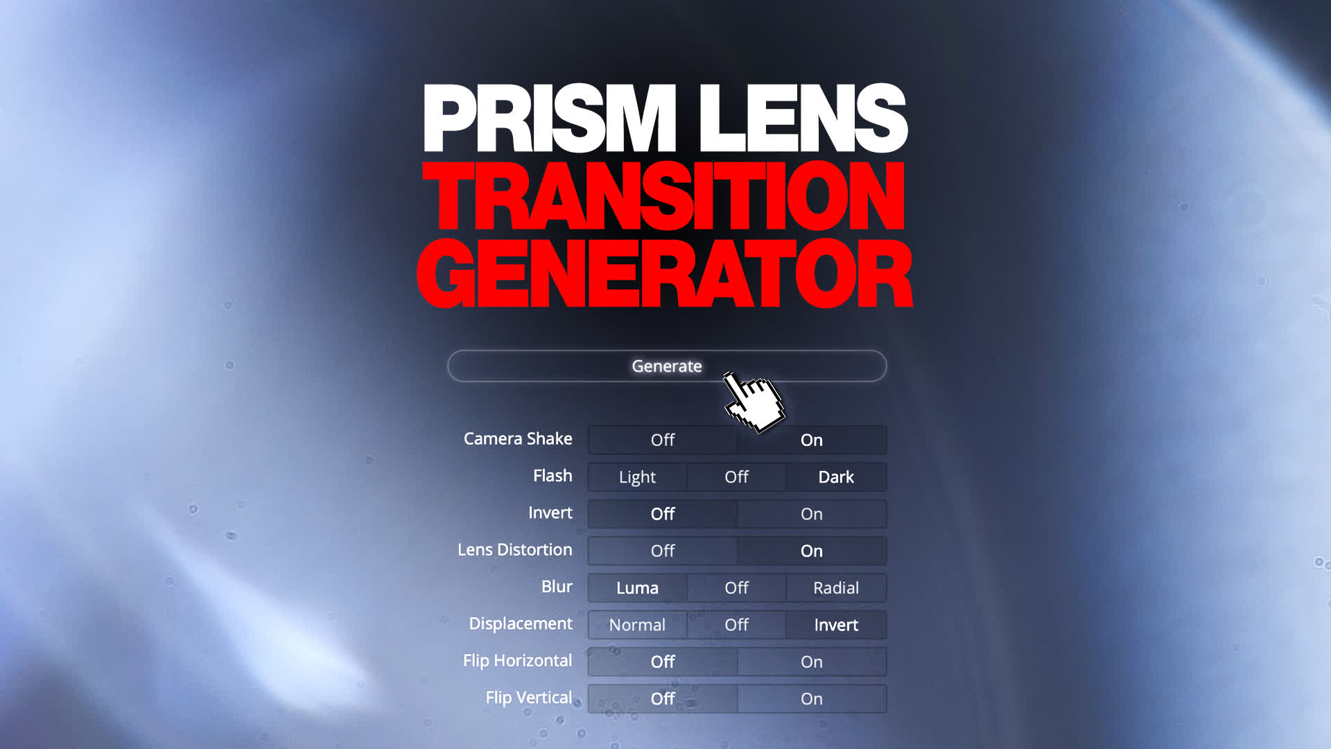 Prism Lens Transitions