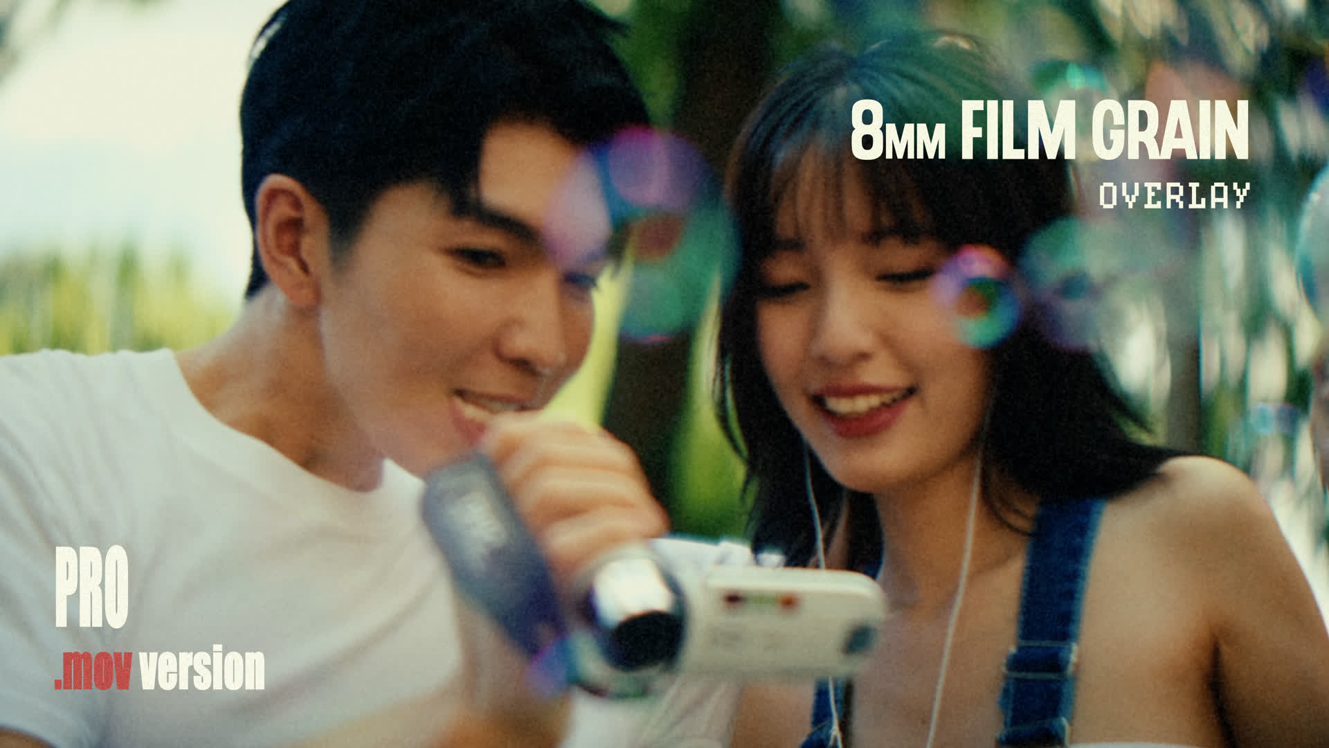 Pro 8mm Film Grain Overlay