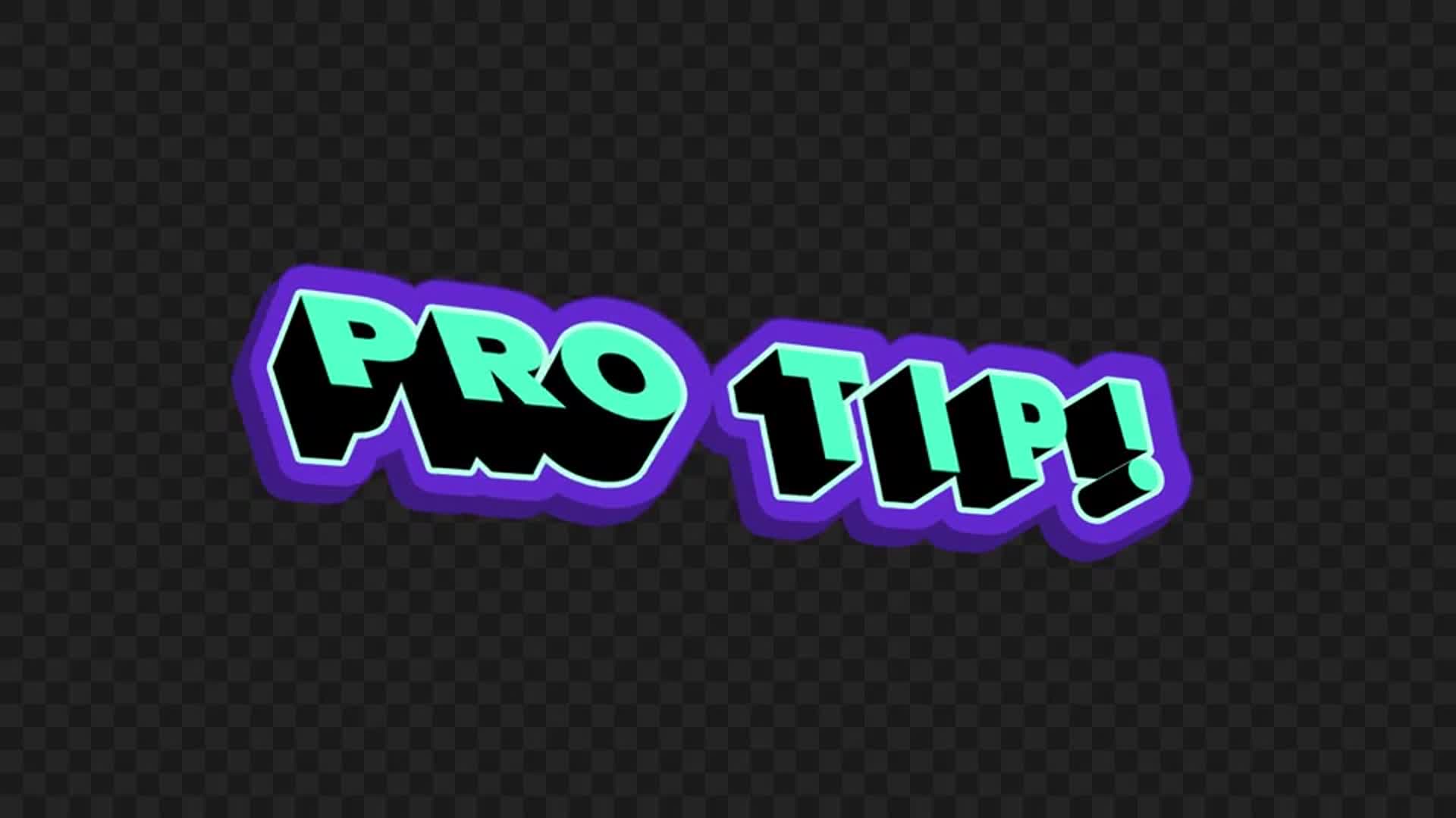 Pro Tip Reaction