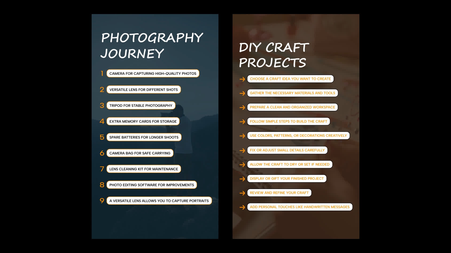 Professional Multipurpose List Animation Pack