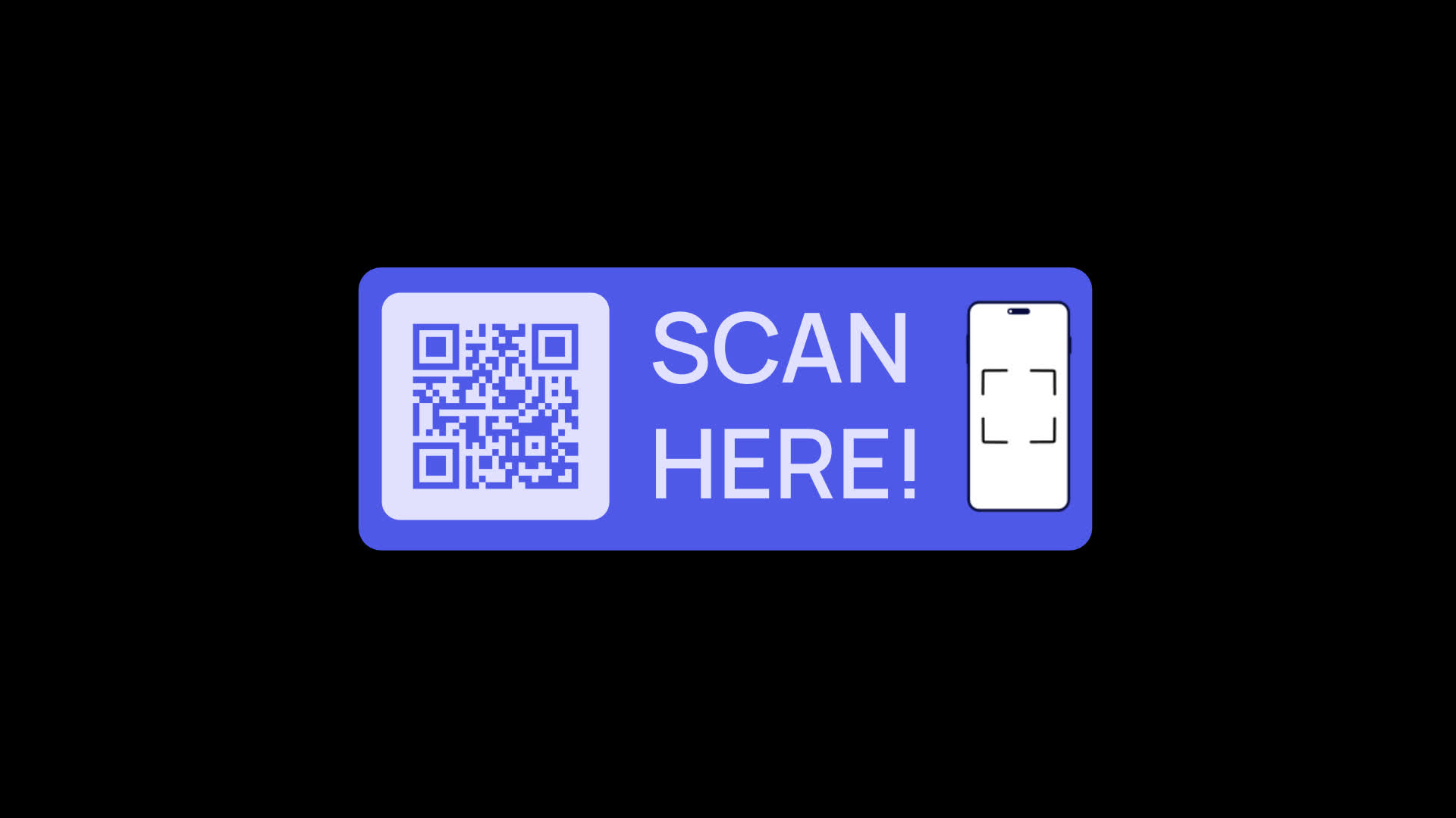 QR Code Card Animation