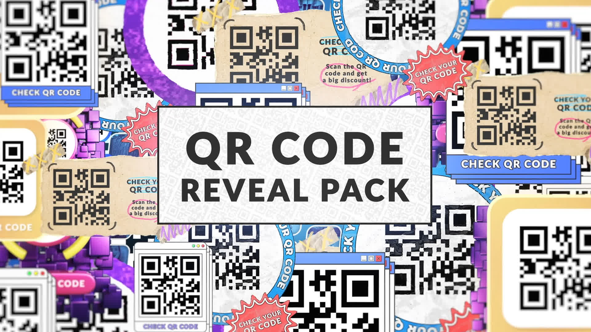 QR Code Reveal Pack