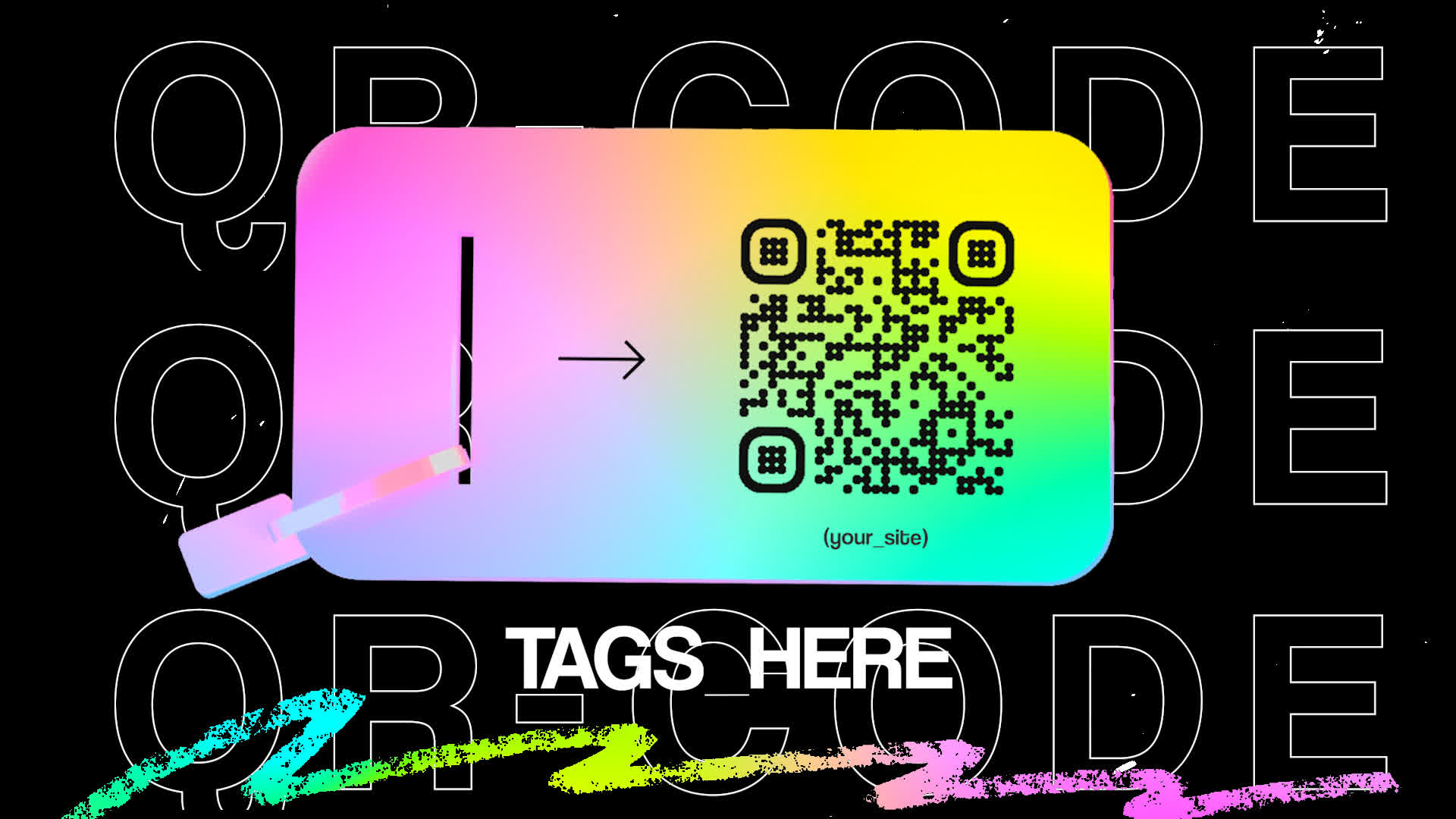 QR Code Tag Promo