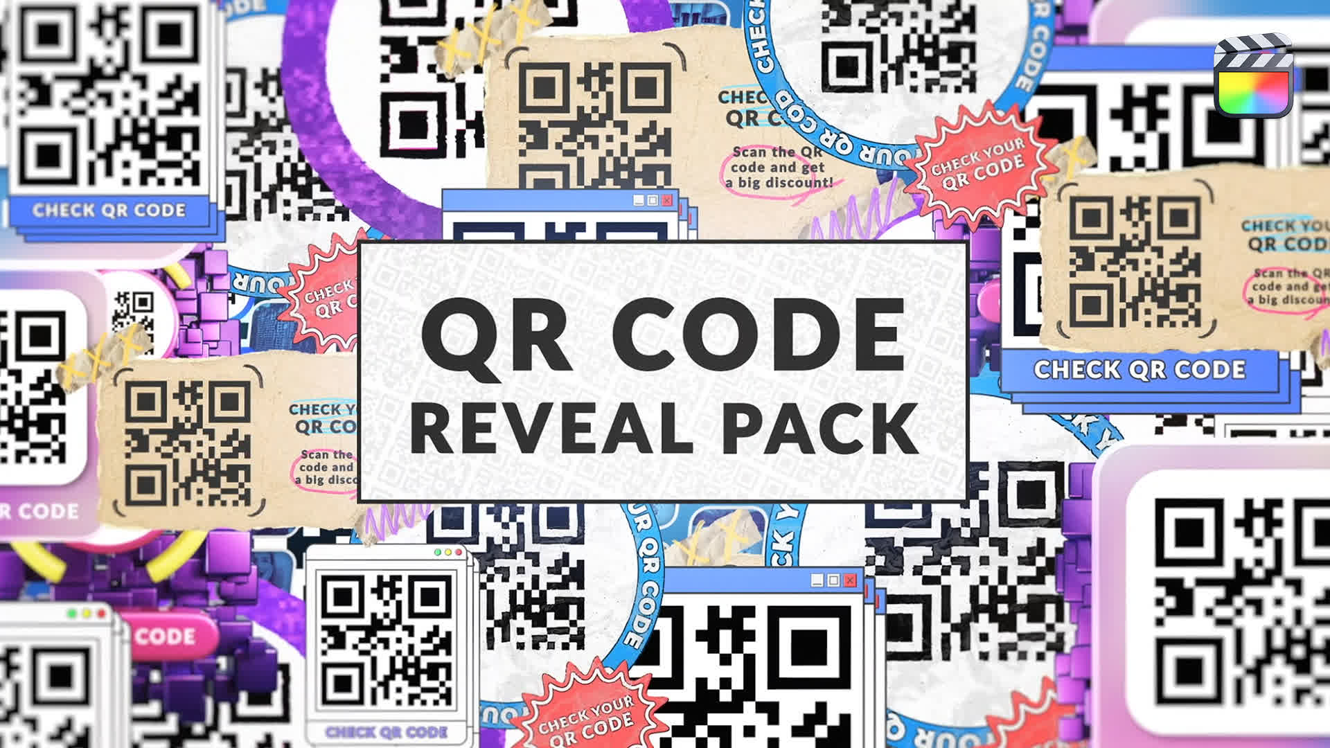 Qr Code Reveal Pack