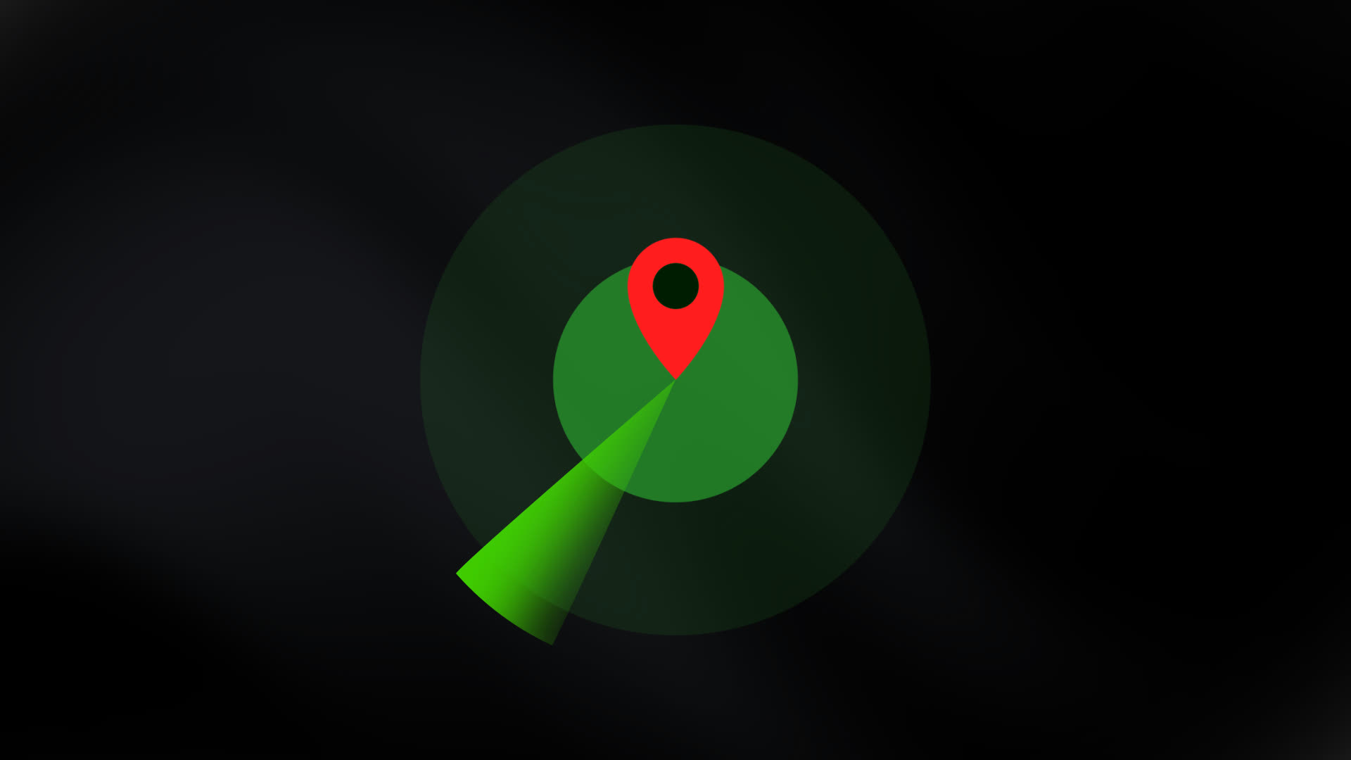 Radar Location Map Icon