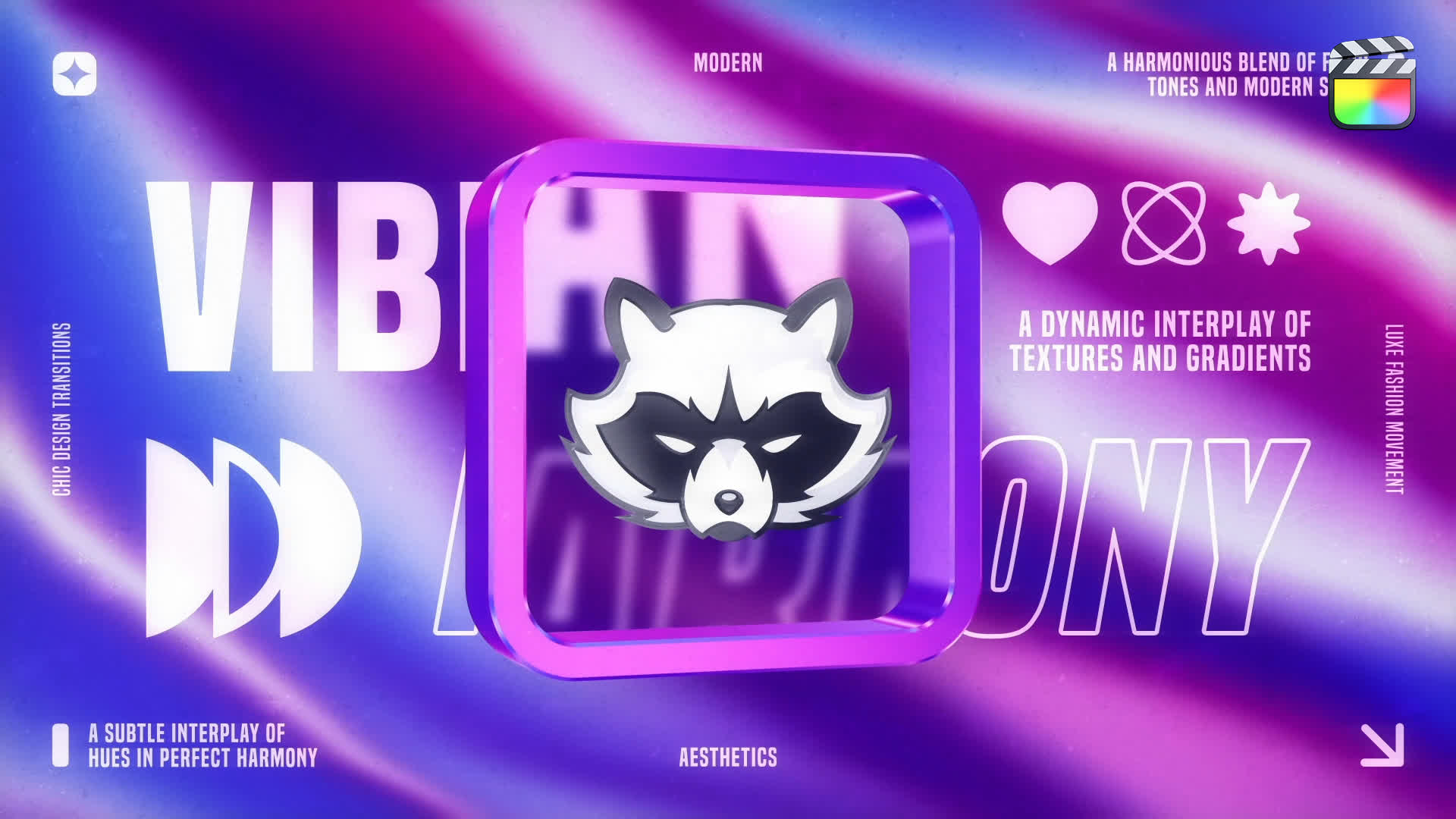 Radiant 3D Logo Title