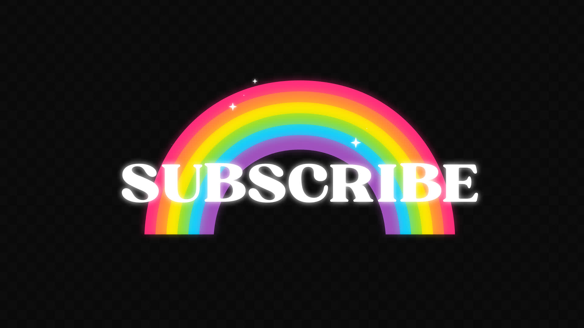 Pride Rainbow Subscribe