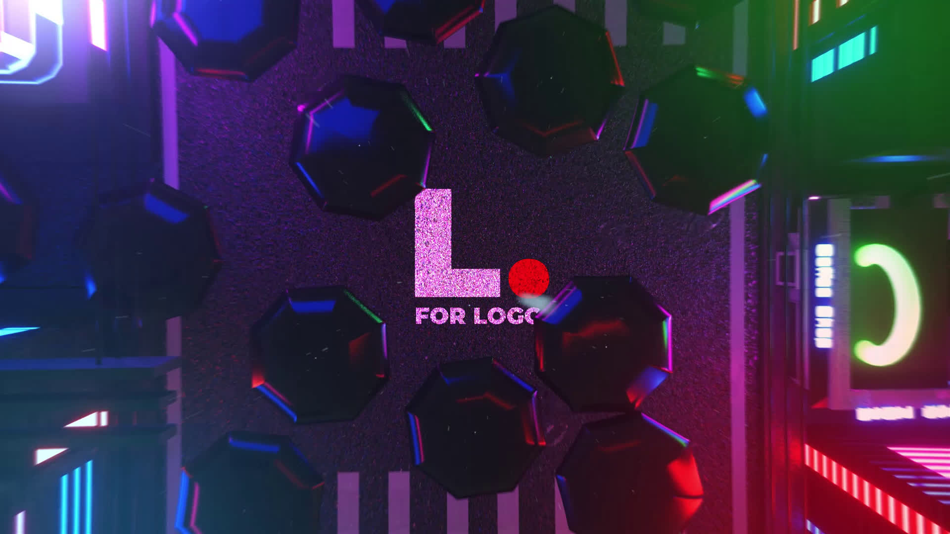 Rainy Future City Logo Reveal