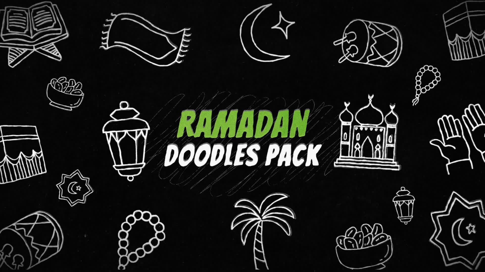 Ramadan Doodles Pack