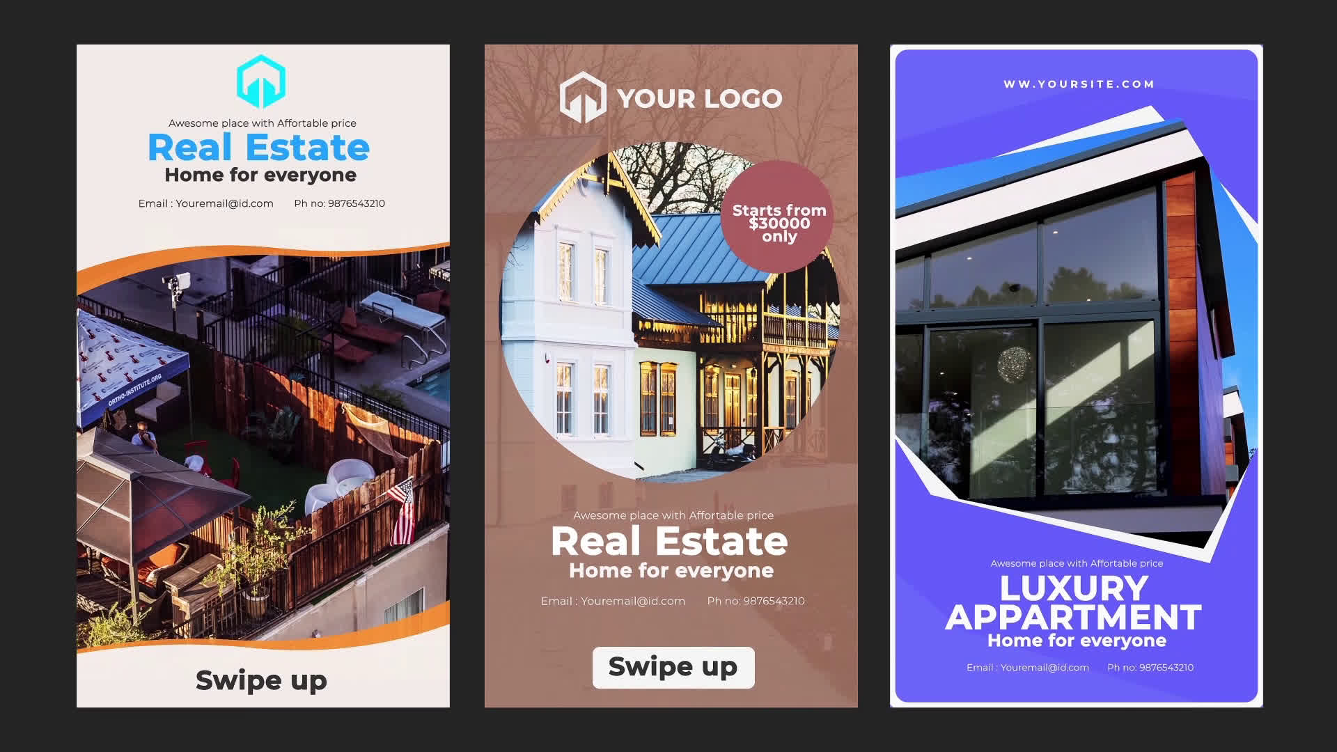 Real Estate Instagram Stories