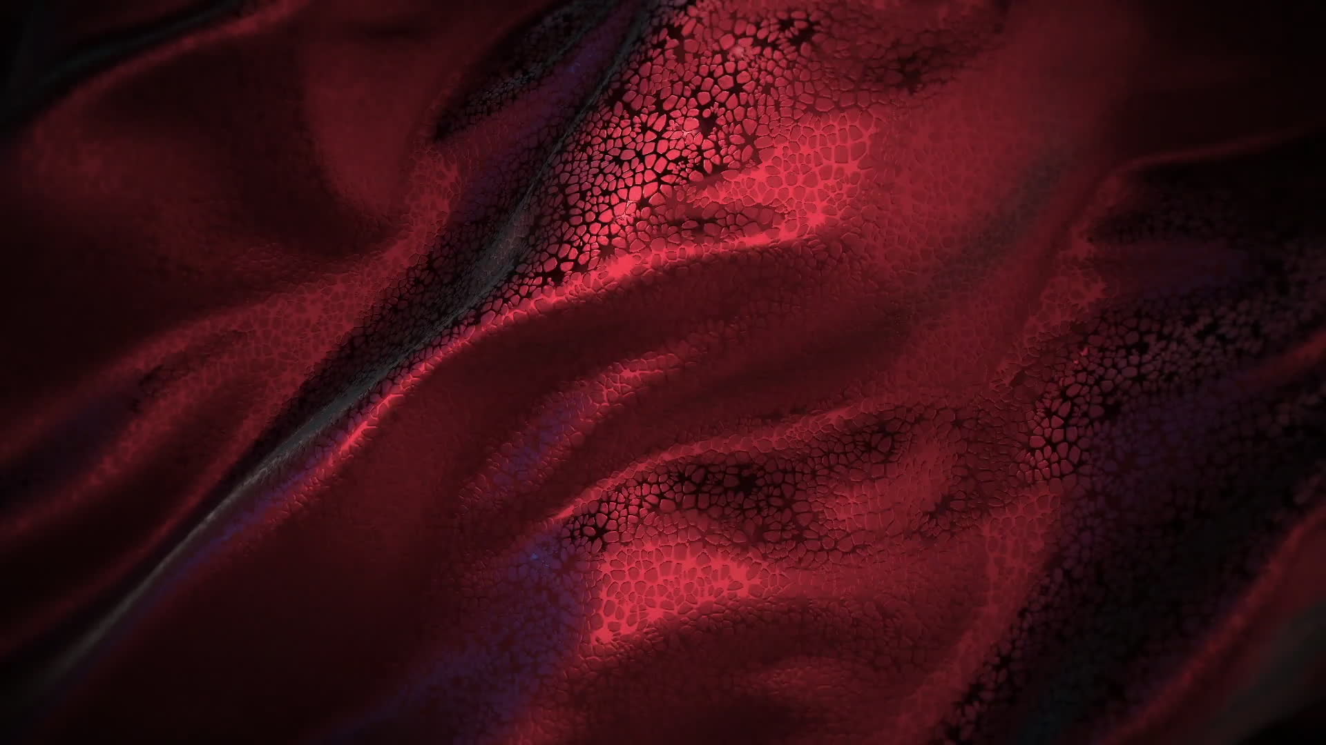 Red Bumpy Fabric Background